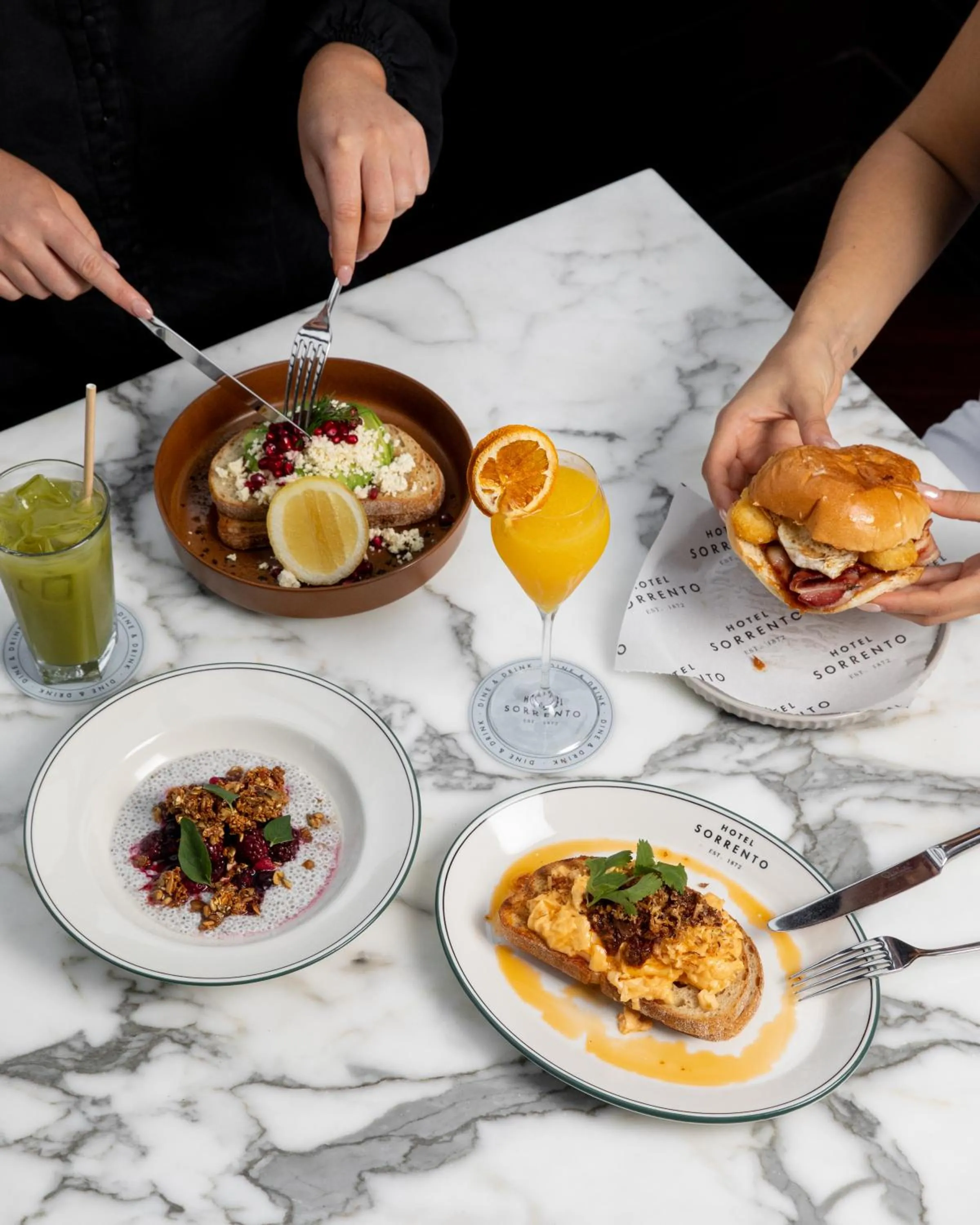 Breakfast in Hotel Sorrento