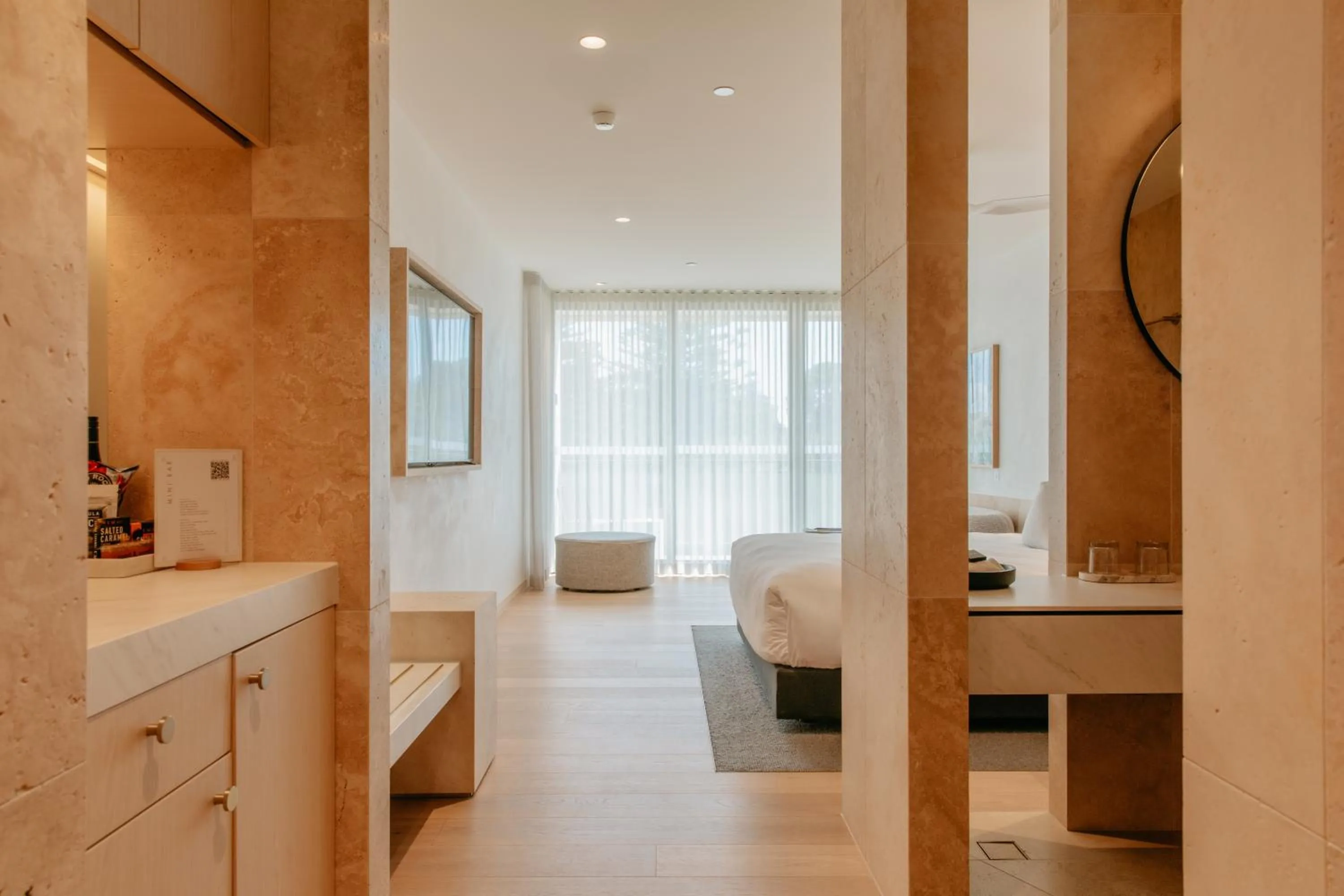 Bed in Hotel Sorrento