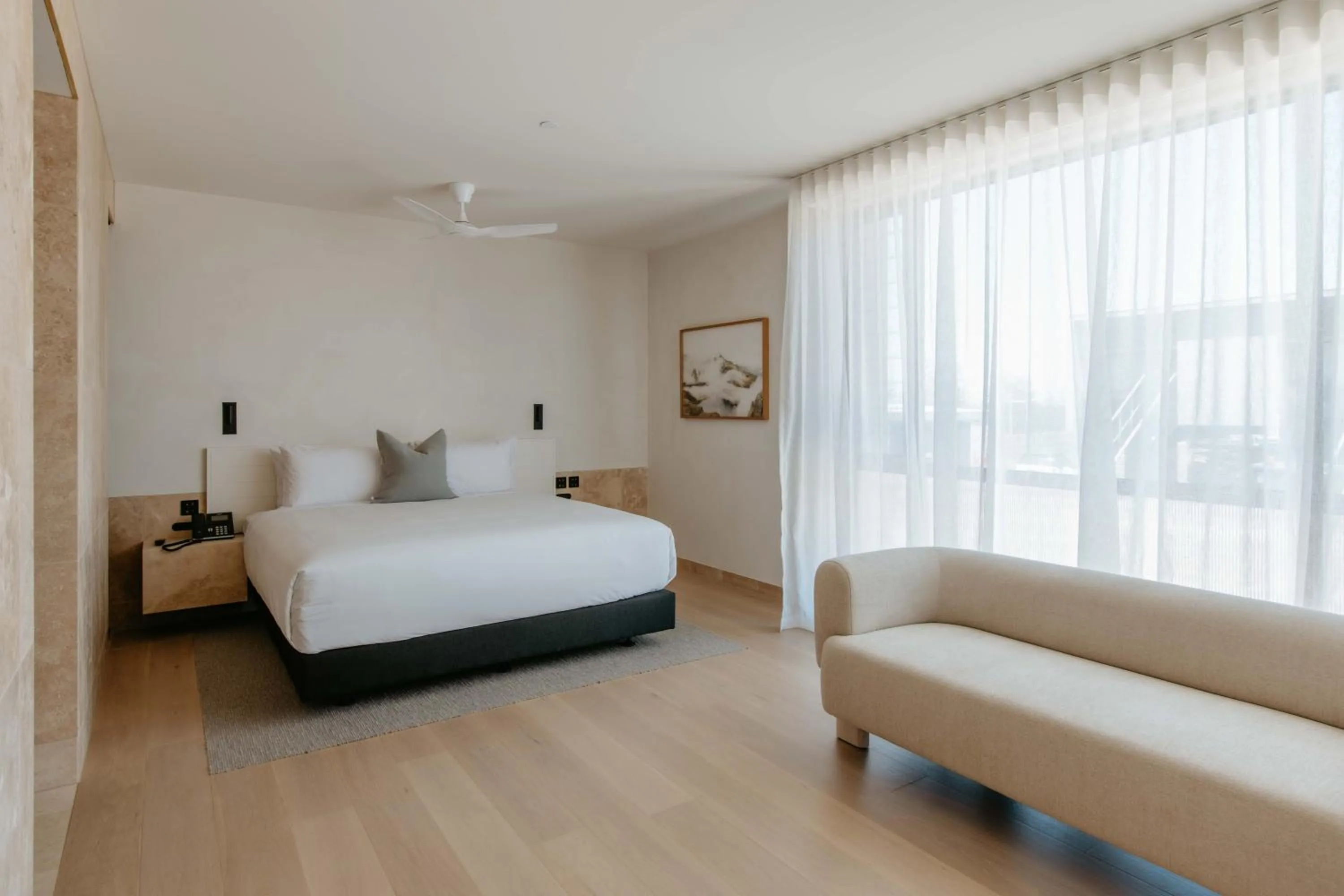 Bed in Hotel Sorrento