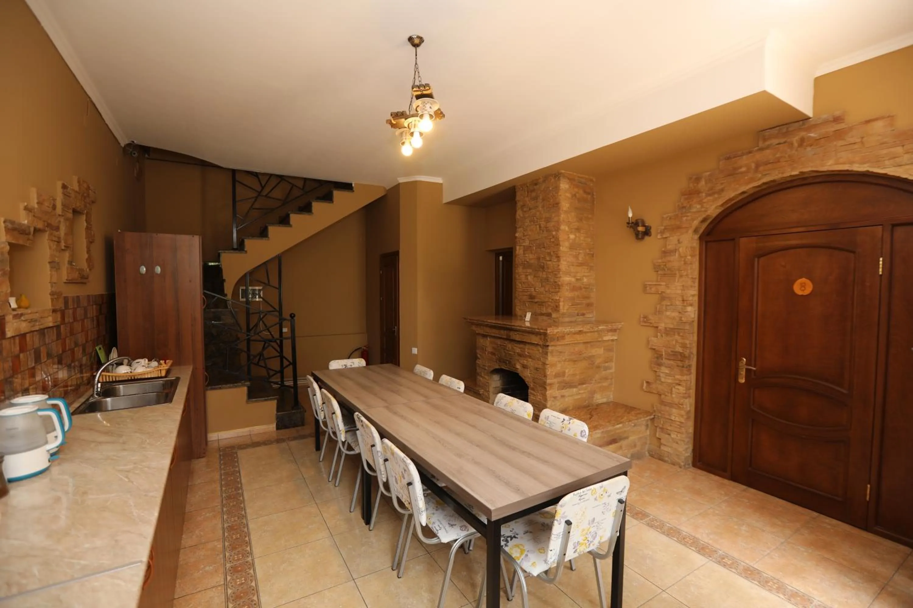 Dining area in Popock Baghramyan