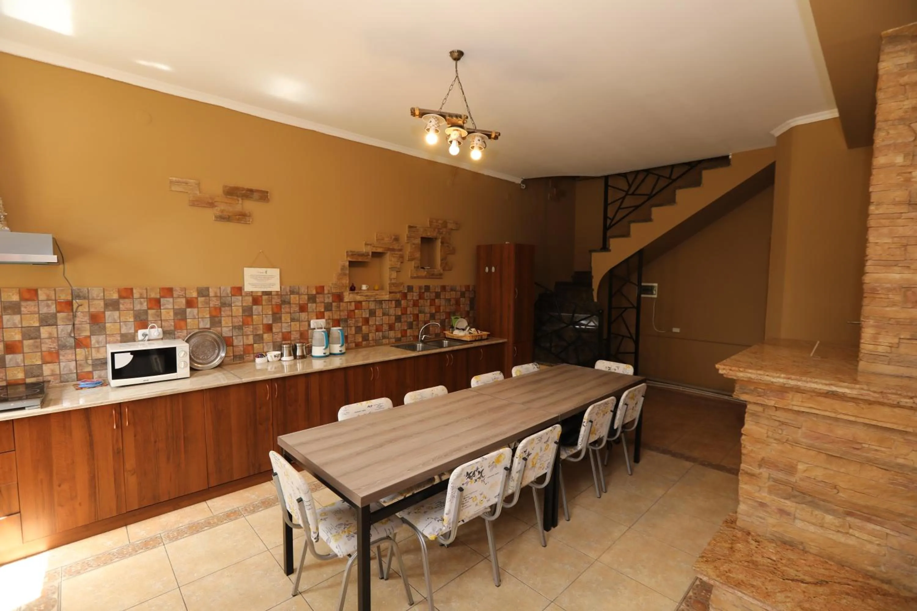 Kitchen or kitchenette in Popock Baghramyan