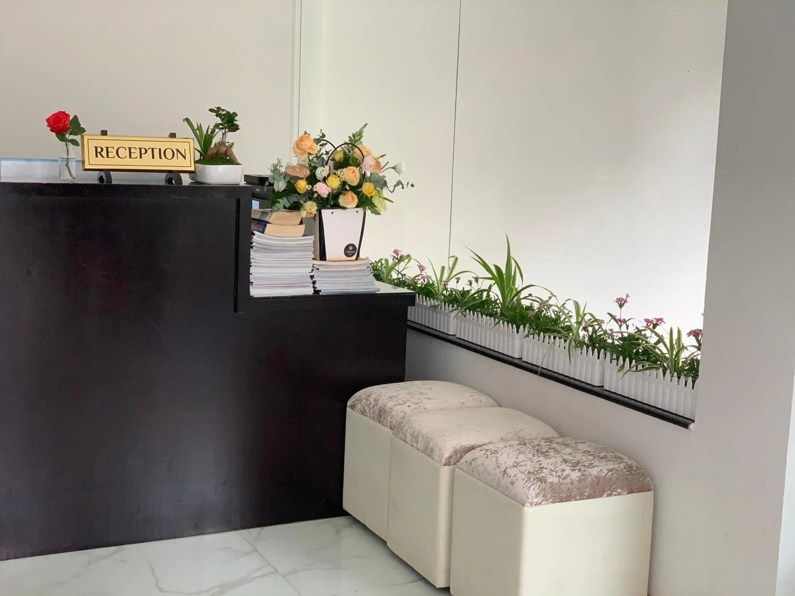 Lobby or reception in Dalat Eco Hotel