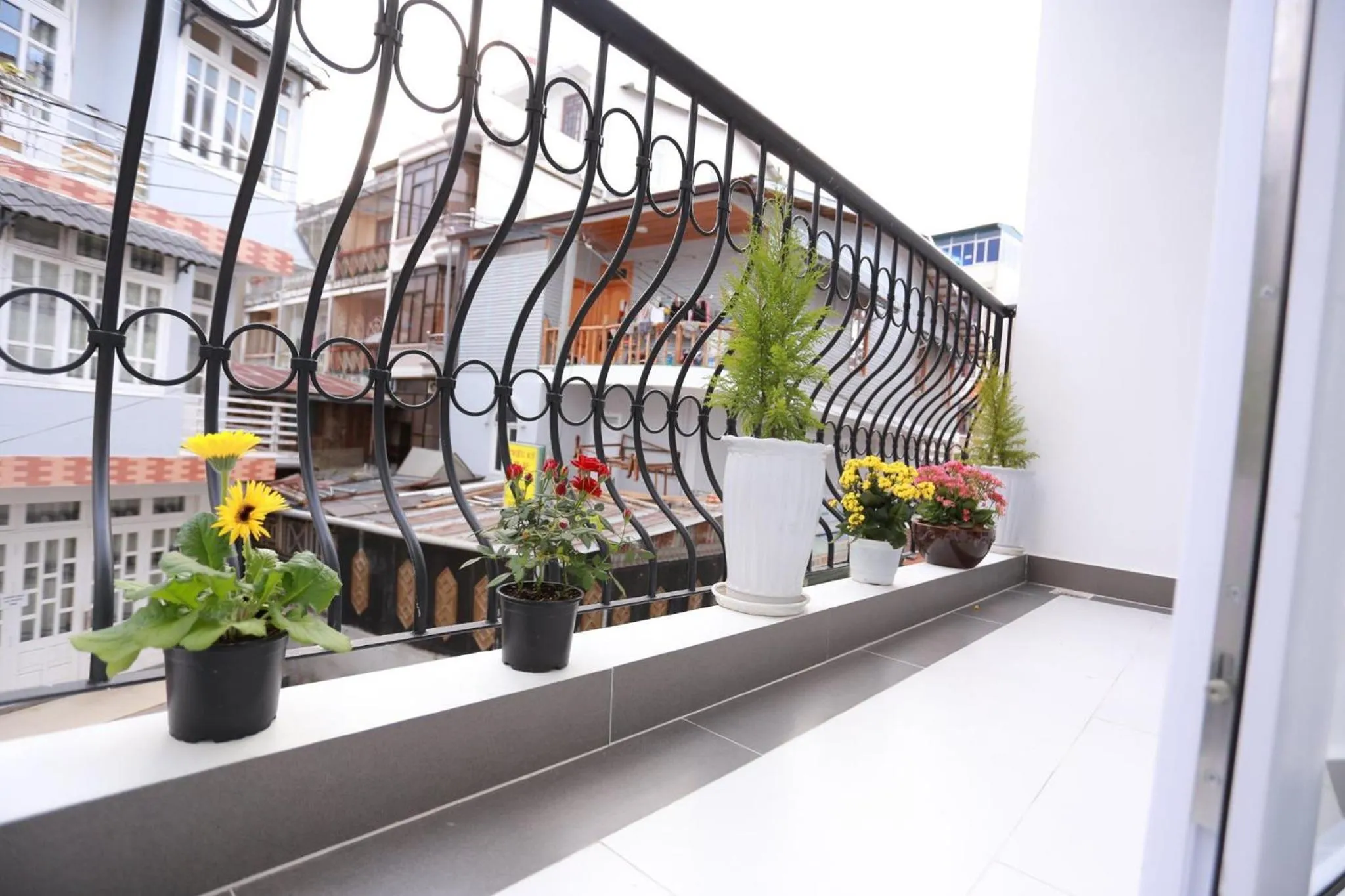 Balcony/Terrace in Dalat Eco Hotel