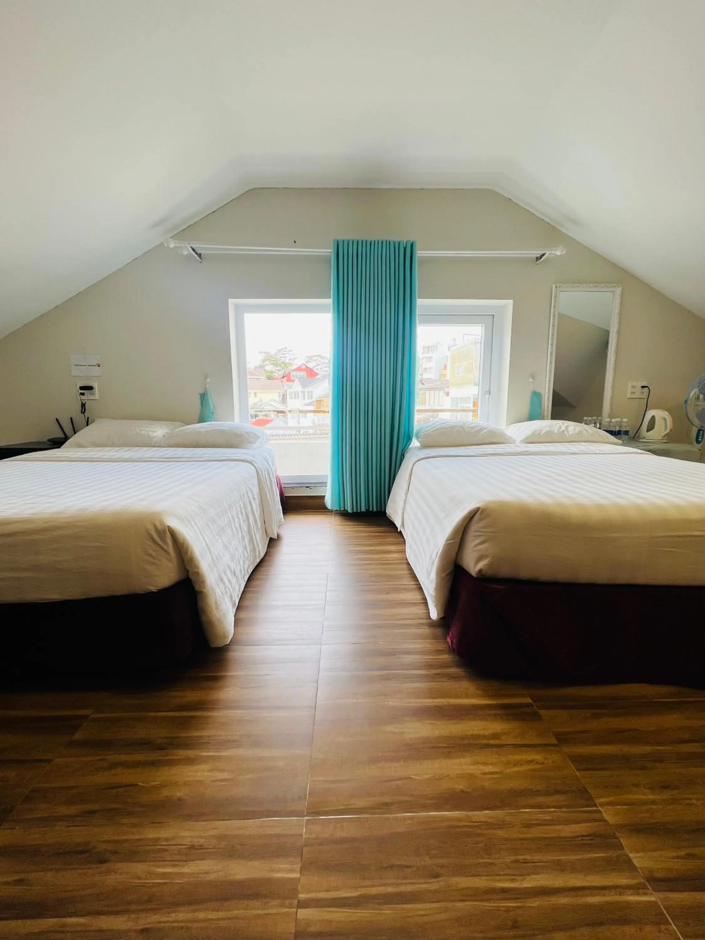 Bed in Dalat Eco Hotel