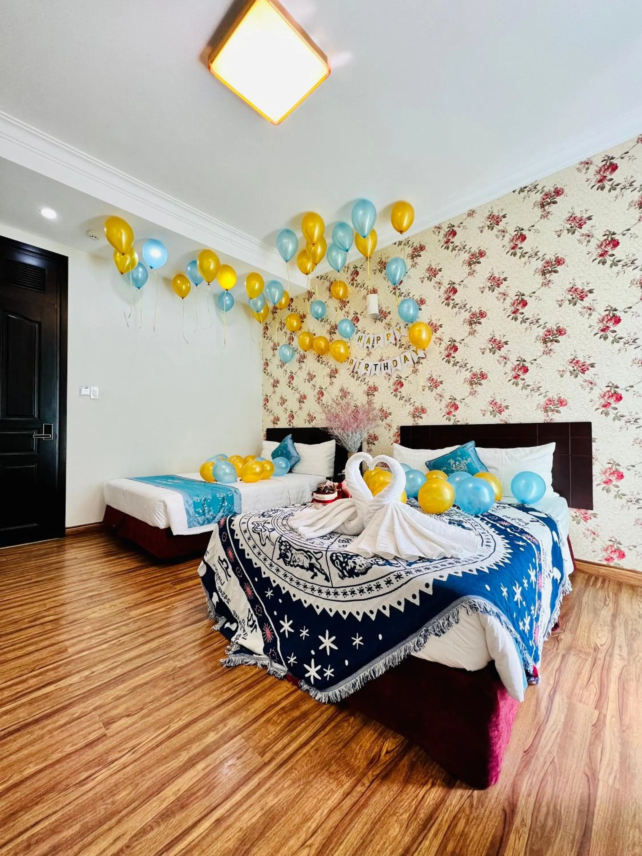 Bed in Dalat Eco Hotel