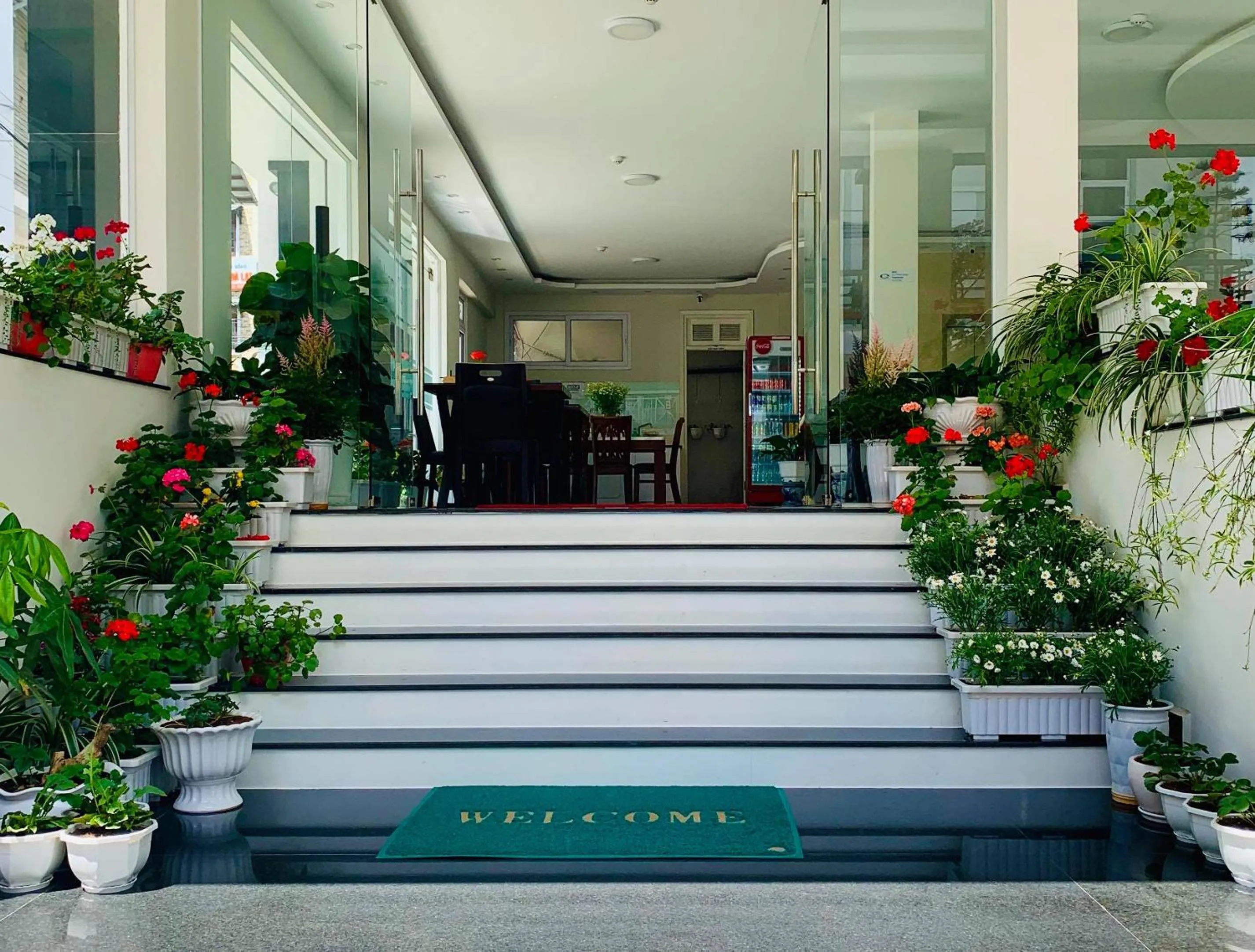 Facade/entrance in Dalat Eco Hotel