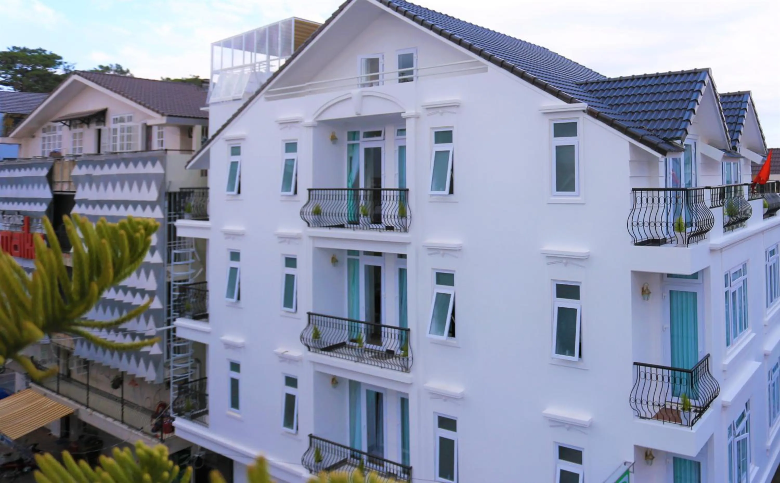 Property building in Dalat Eco Hotel