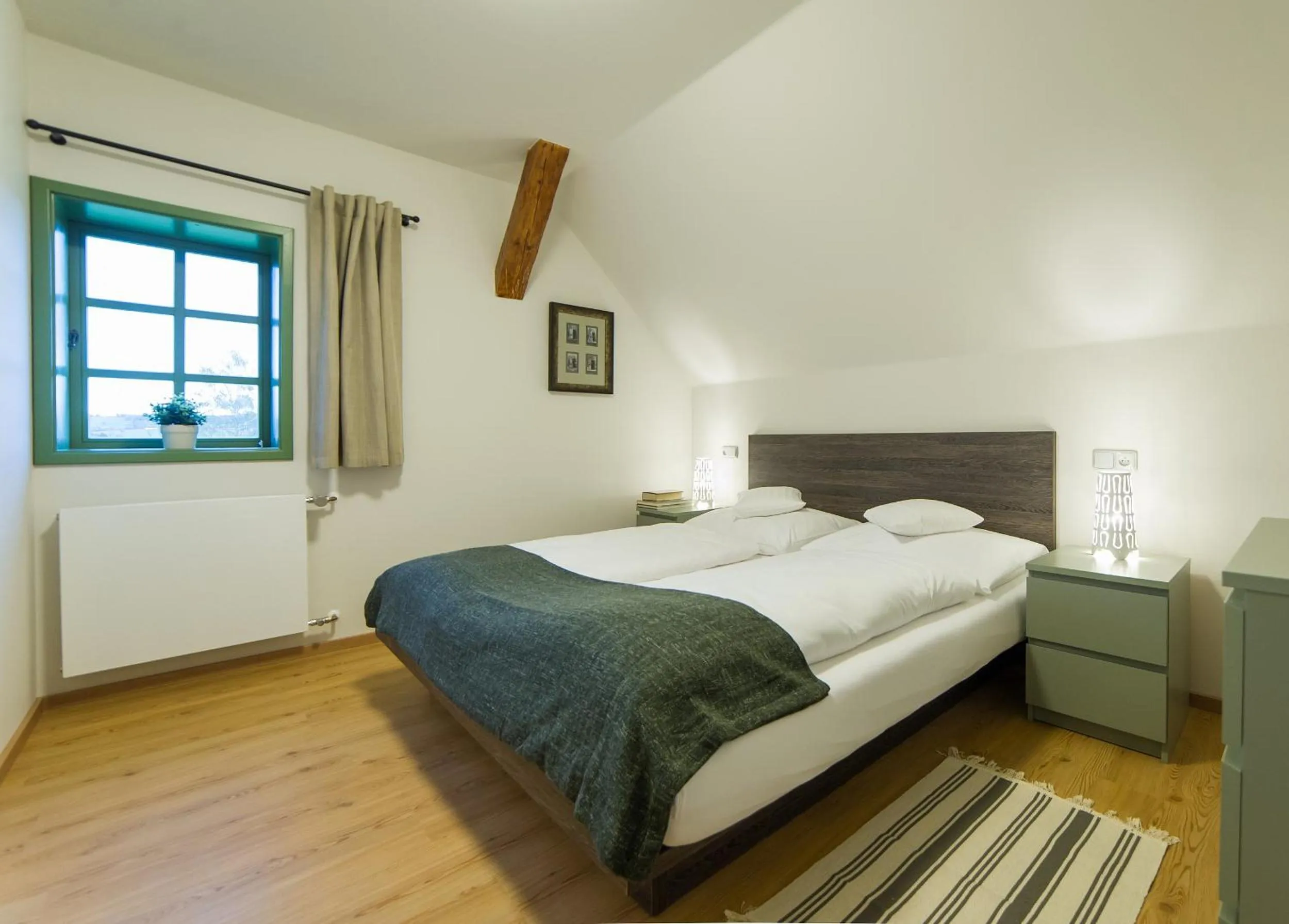 Bedroom, Bed in Aparthotel & Wellness Knížecí cesta