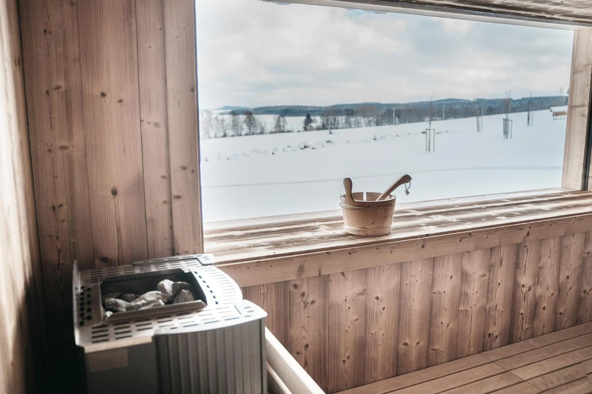 Sauna in Aparthotel & Wellness Knížecí cesta