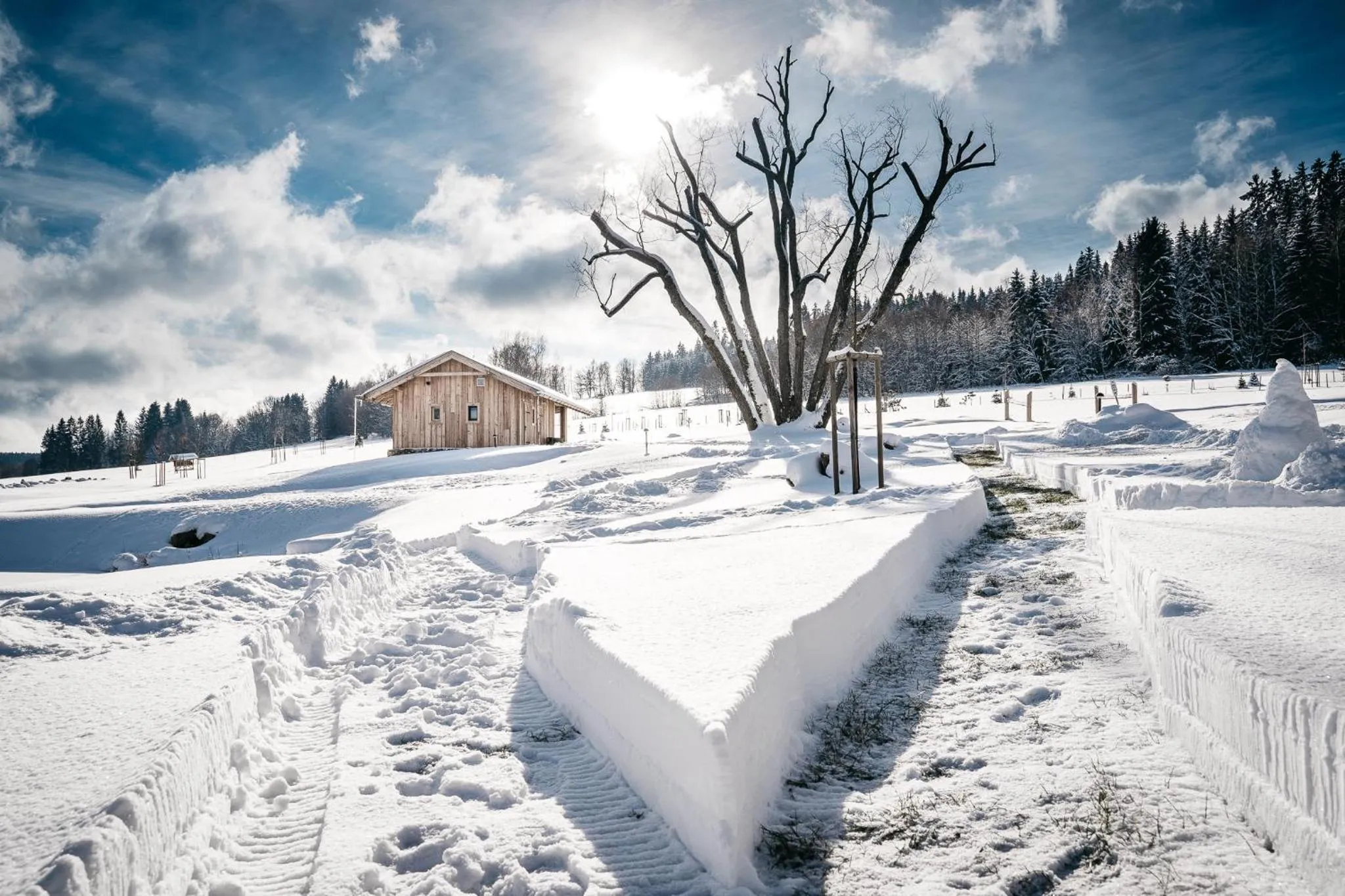 Natural landscape in Aparthotel & Wellness Knížecí cesta