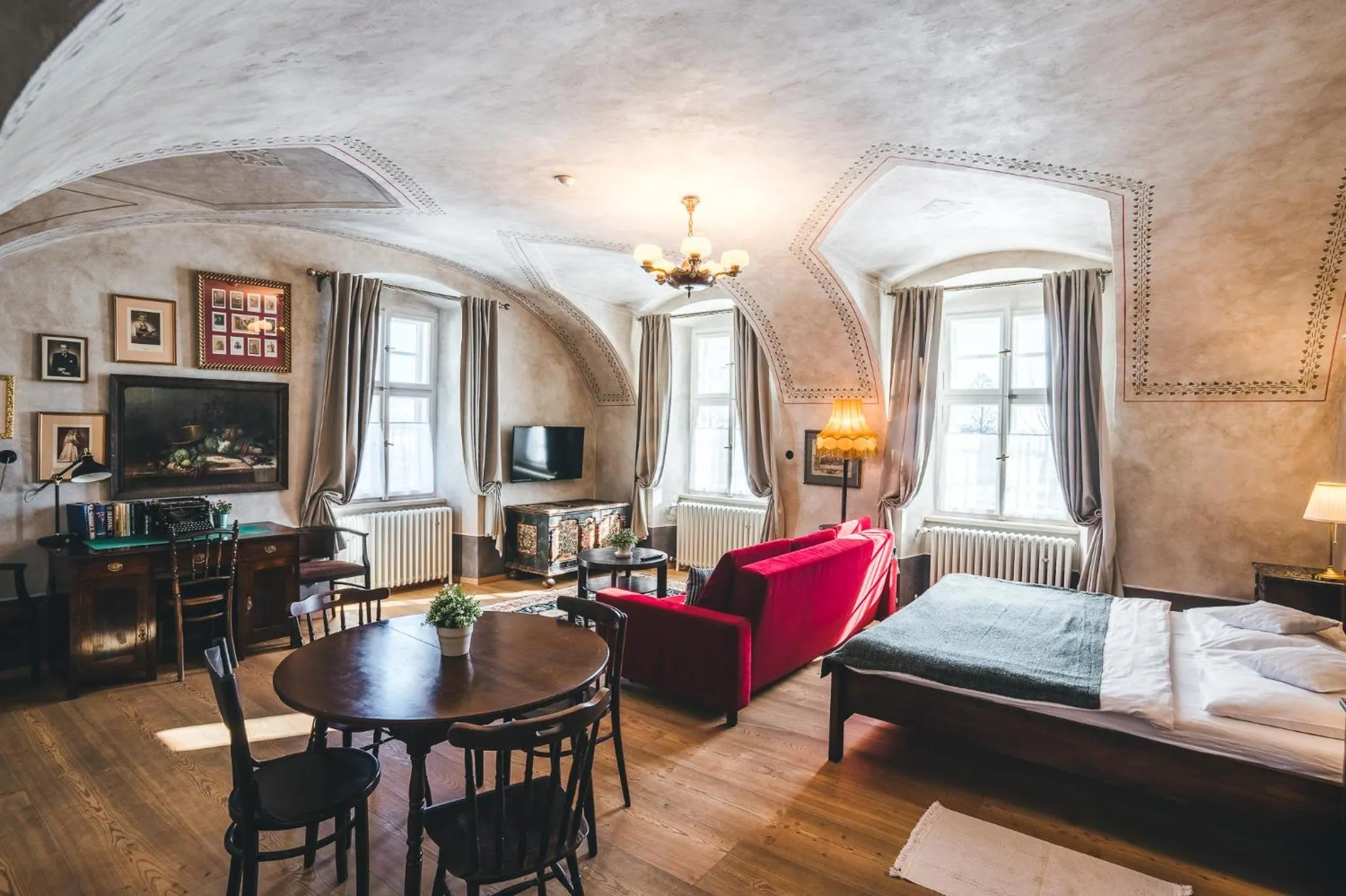 Bed in Aparthotel & Wellness Knížecí cesta