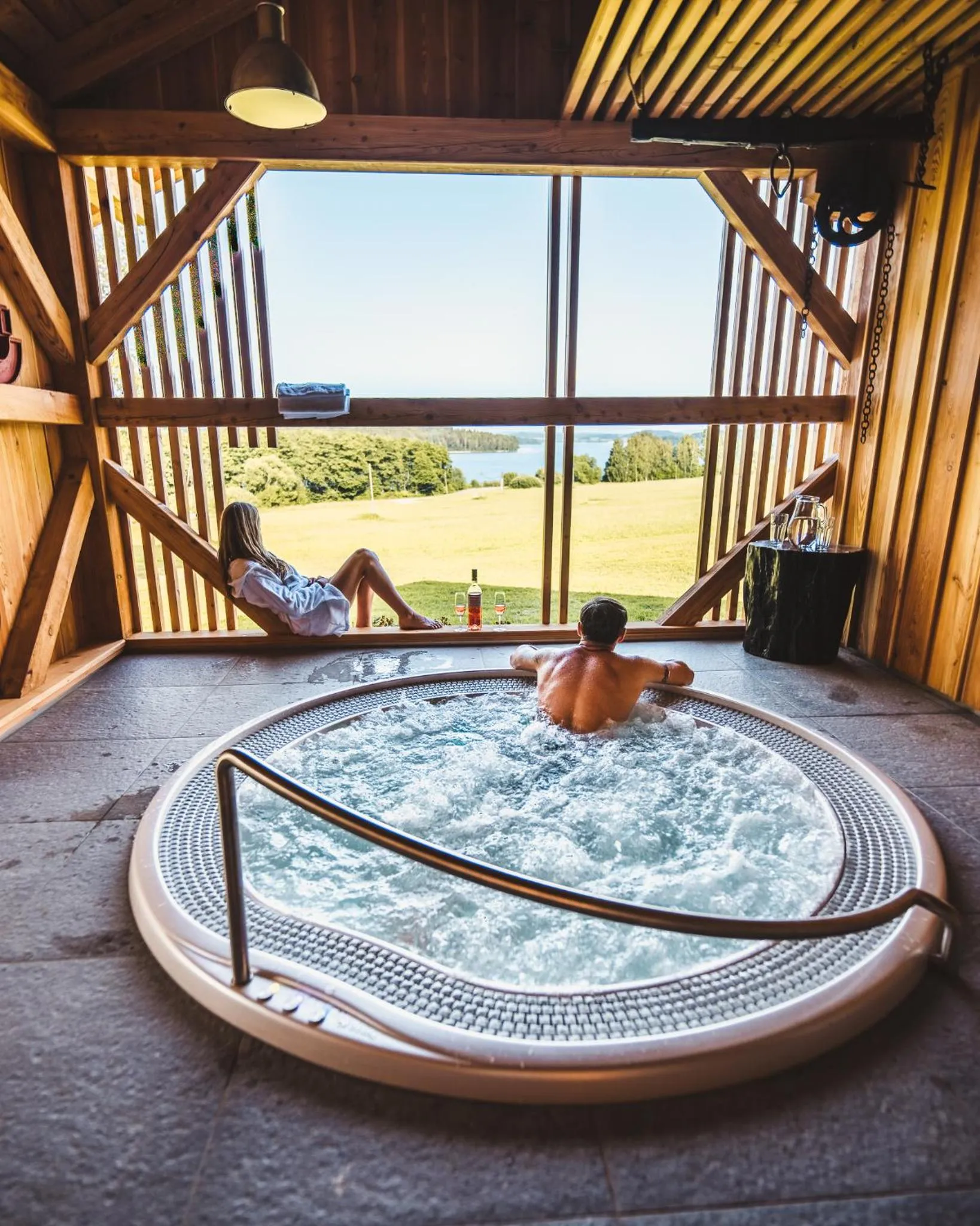 Shower in Aparthotel & Wellness Knížecí cesta