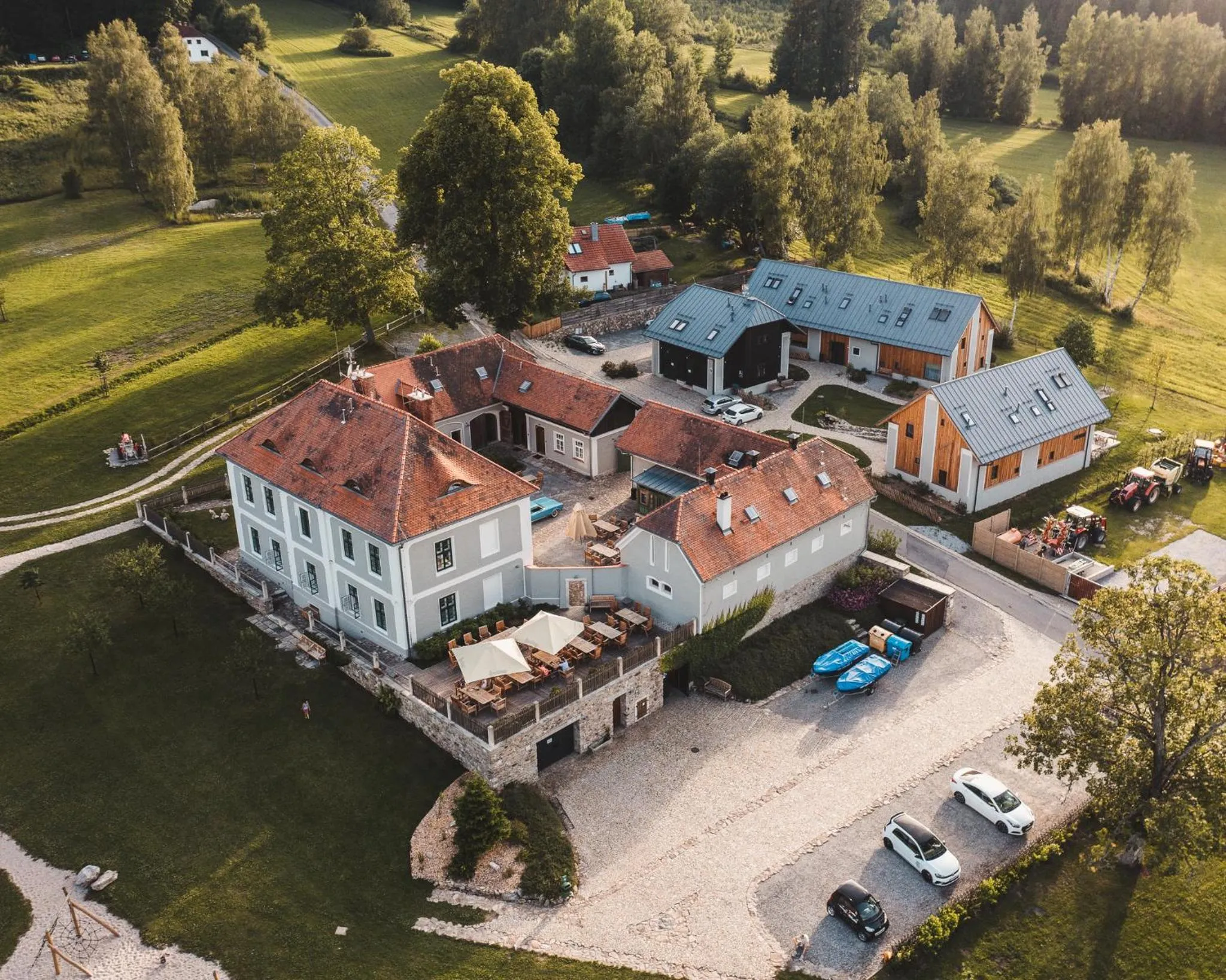 Bird's eye view in Aparthotel & Wellness Knížecí cesta