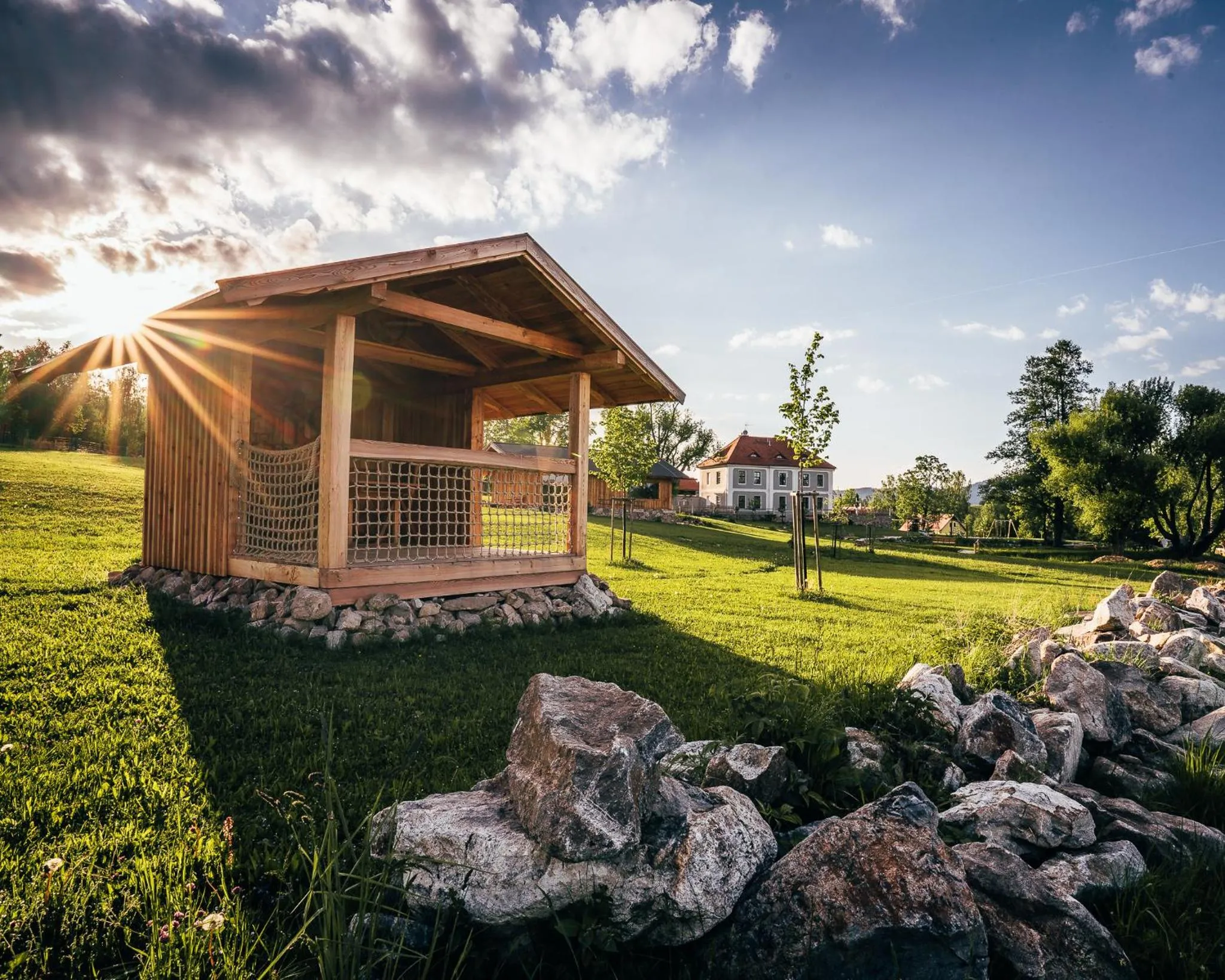 Garden in Aparthotel & Wellness Knížecí cesta