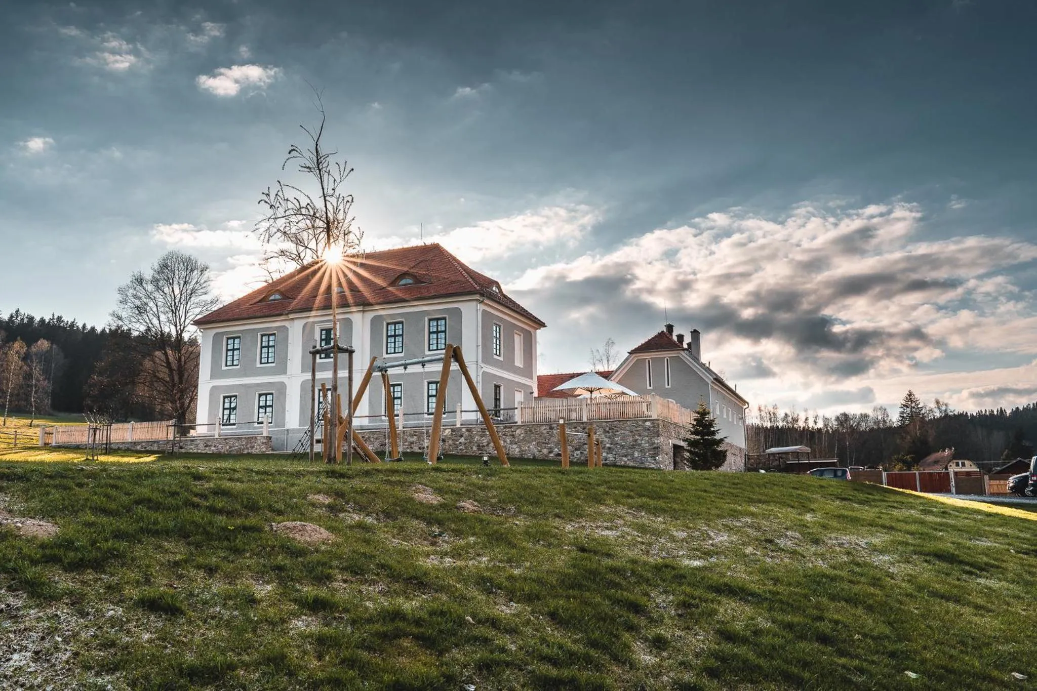 Facade/entrance in Aparthotel & Wellness Knížecí cesta