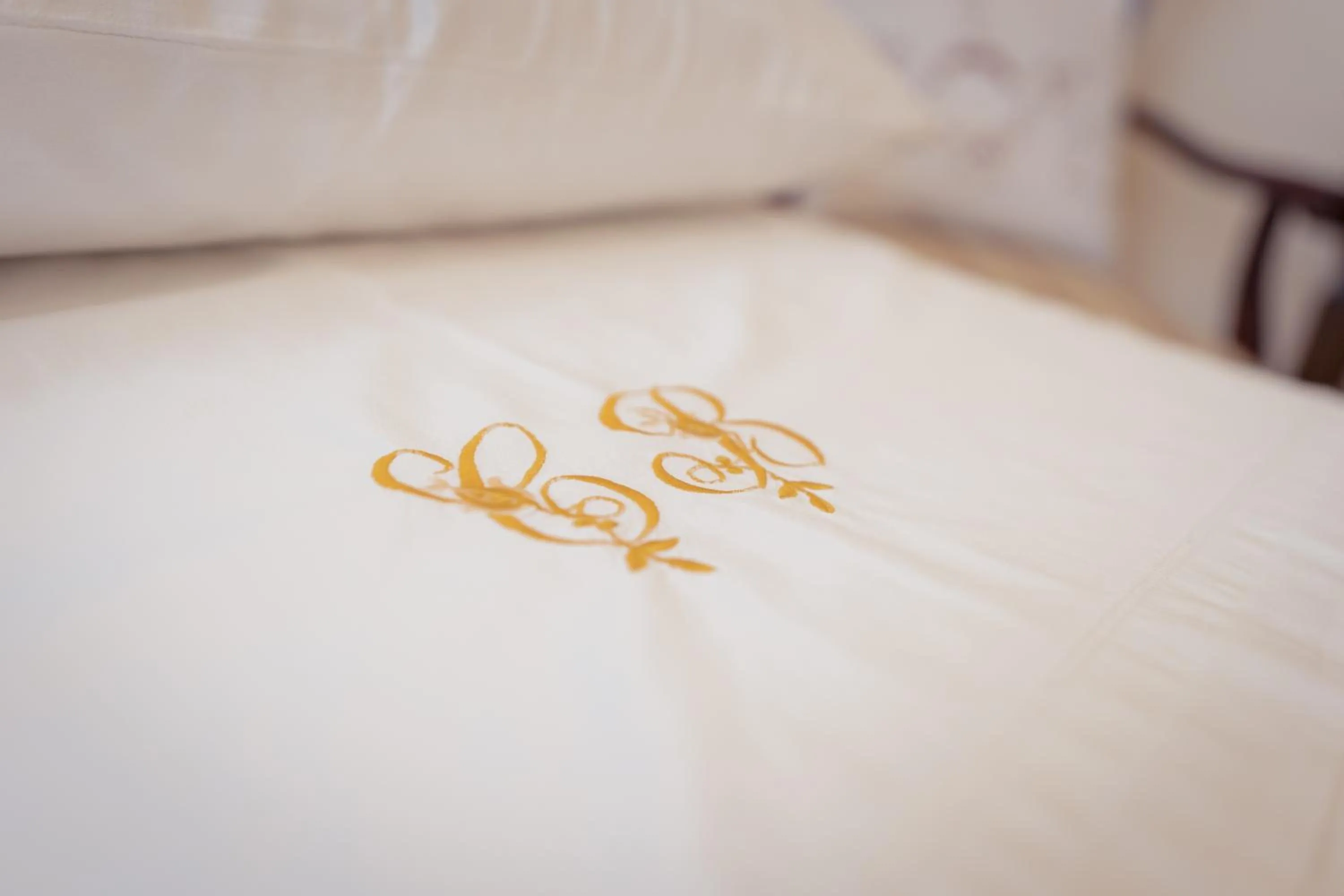 Bed in AgriB&B Corte Burchio