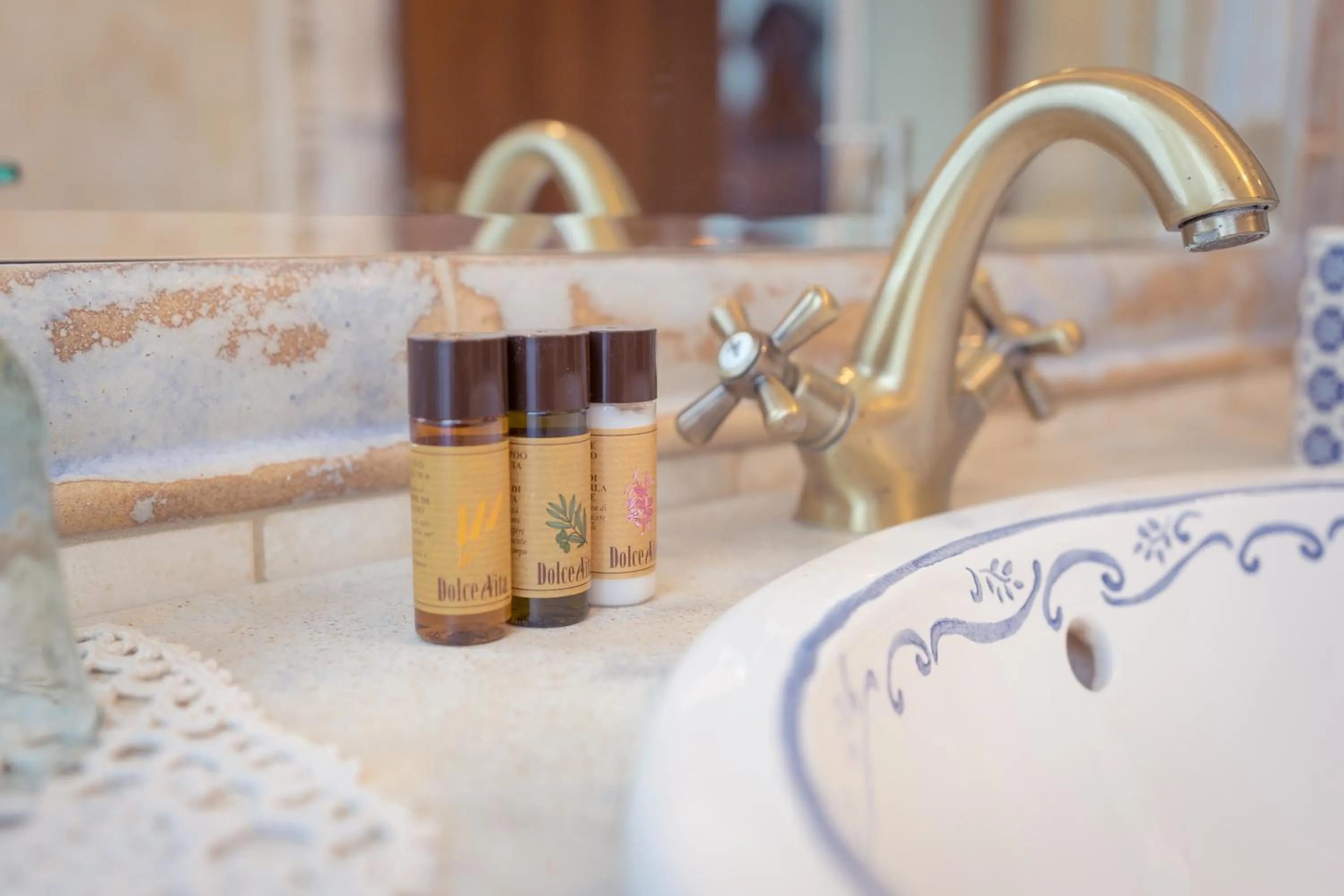 Bathroom in AgriB&B Corte Burchio