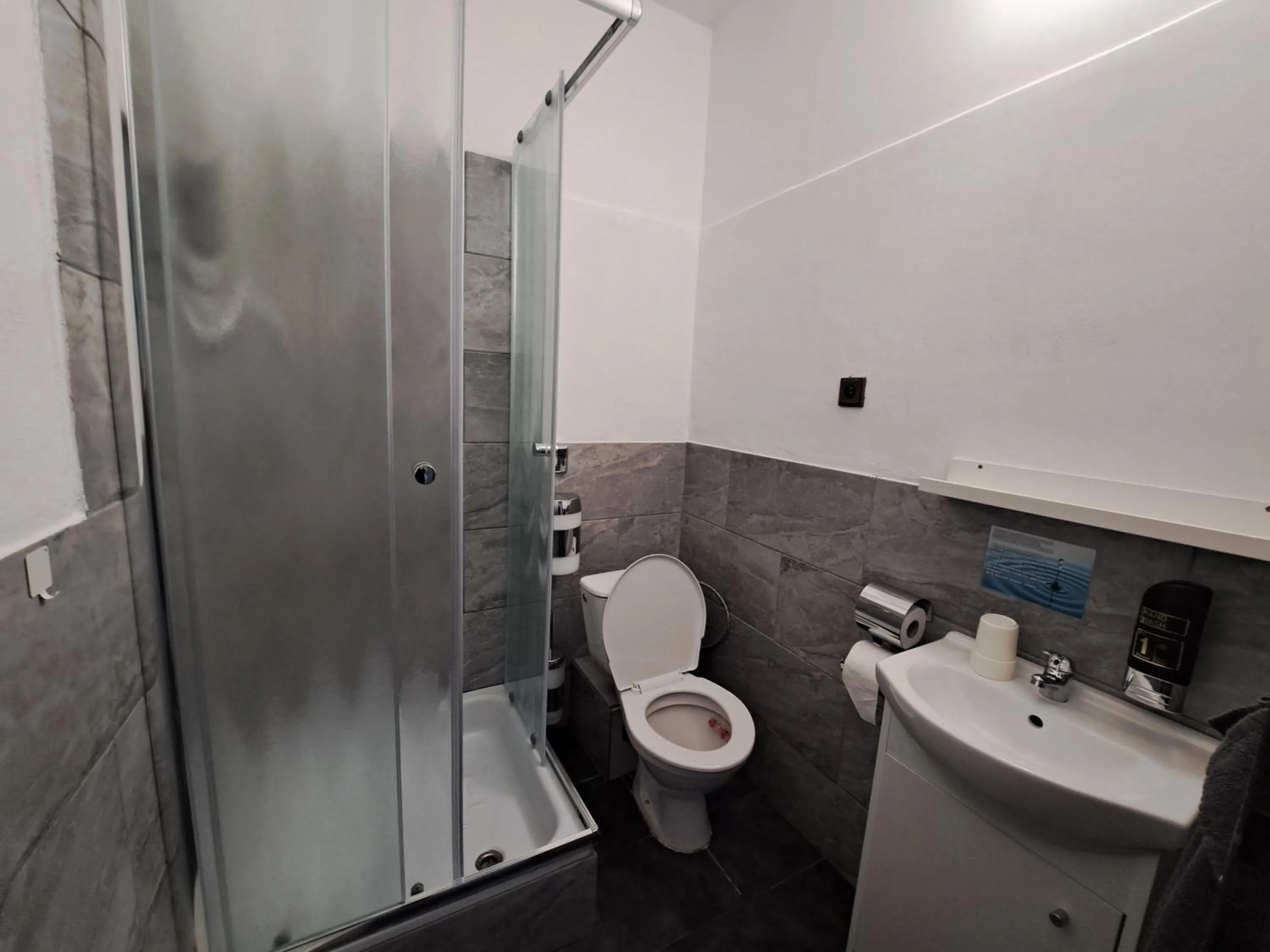 Bathroom in Pension U Johnů