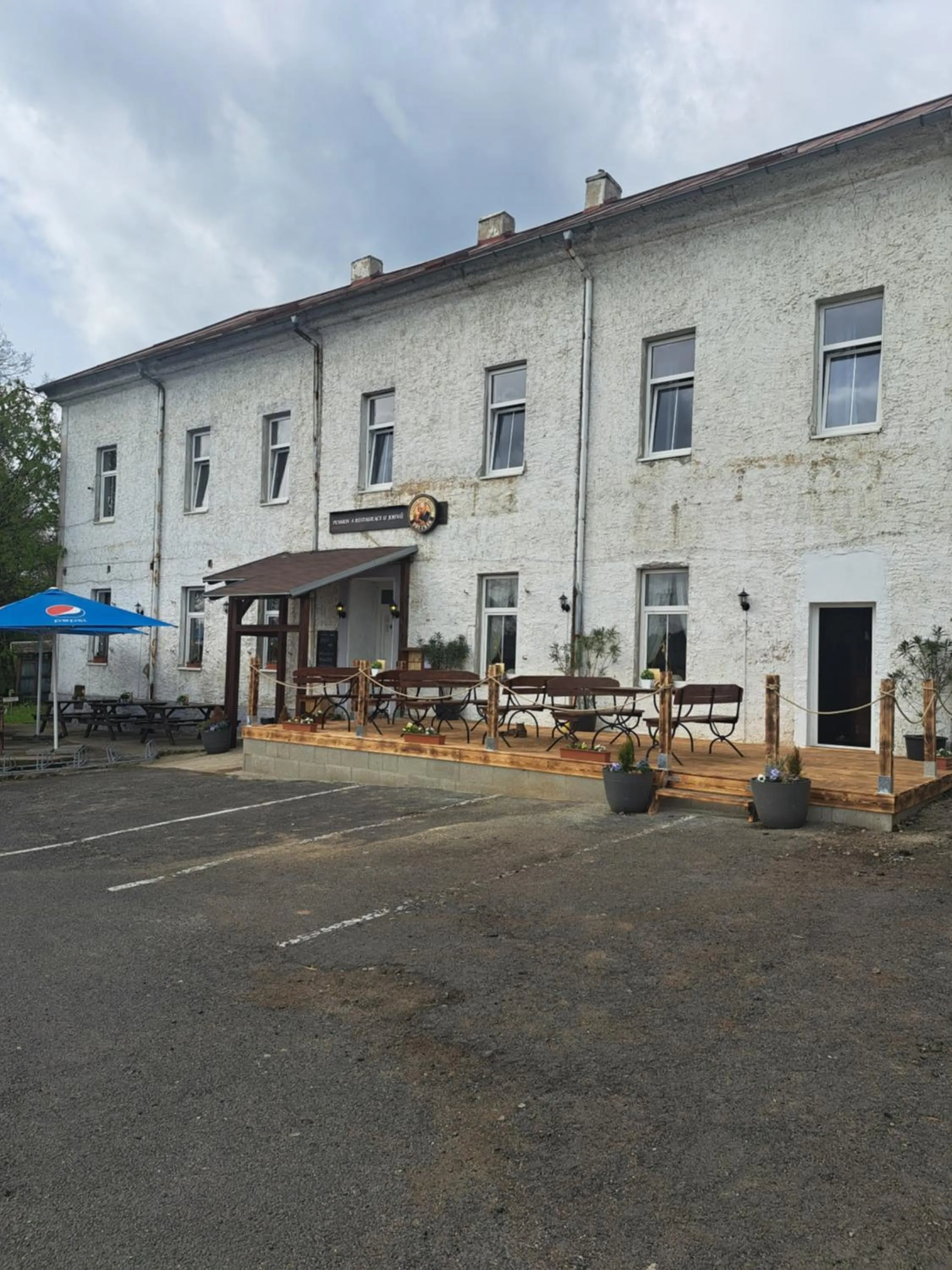 Property building in Pension U Johnů