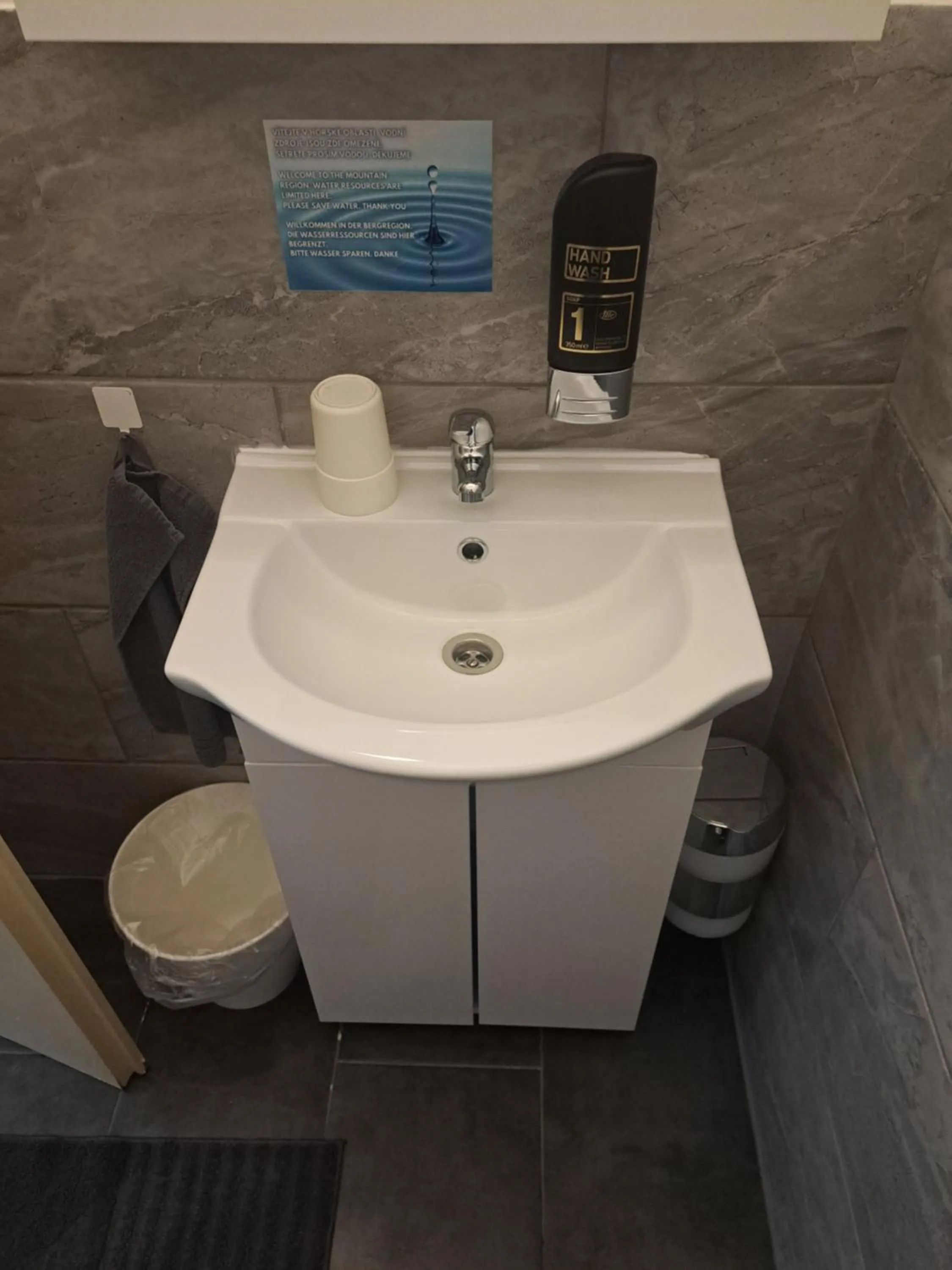 Bathroom in Pension U Johnů