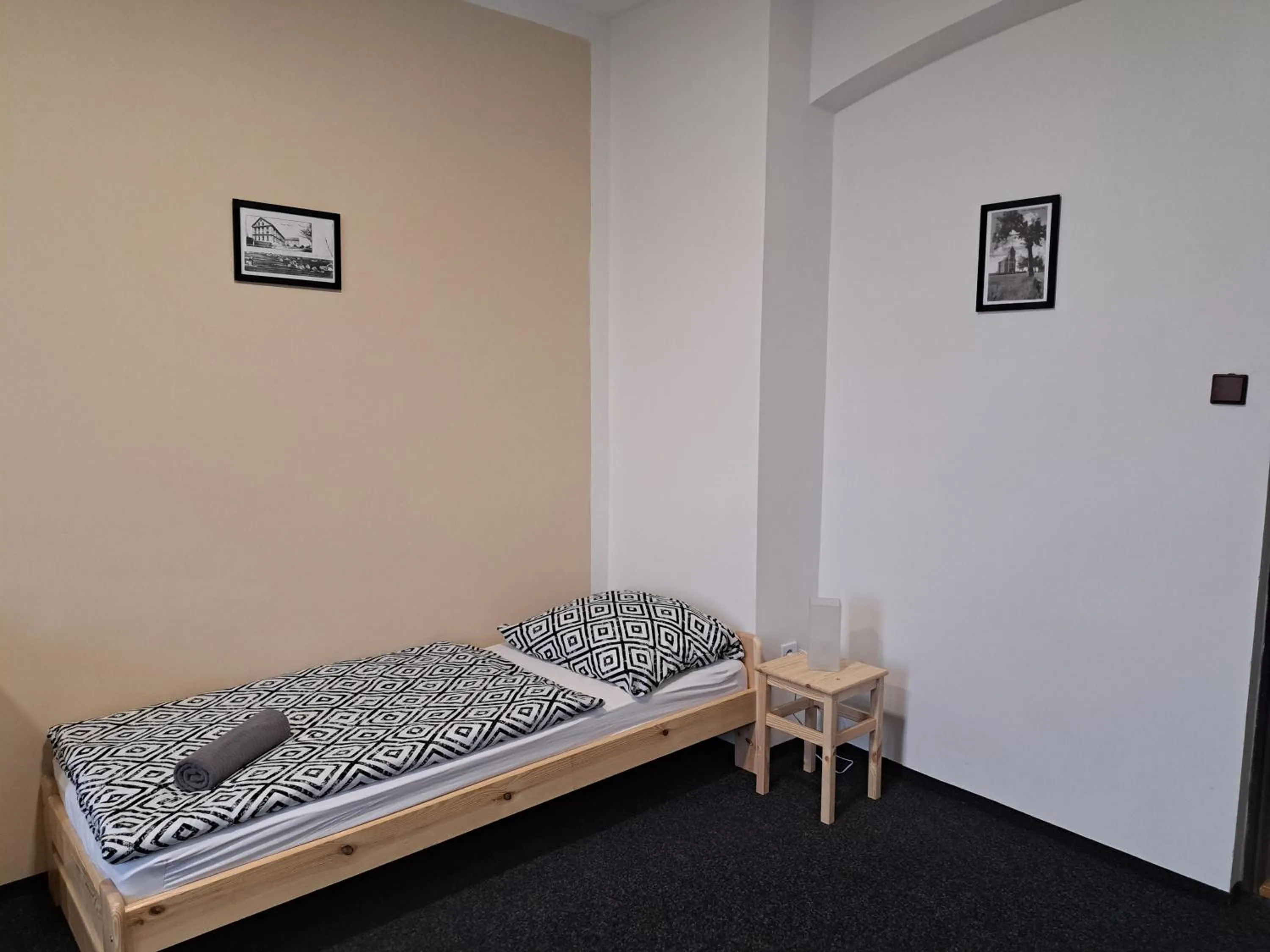 Bedroom, Bed in Pension U Johnů