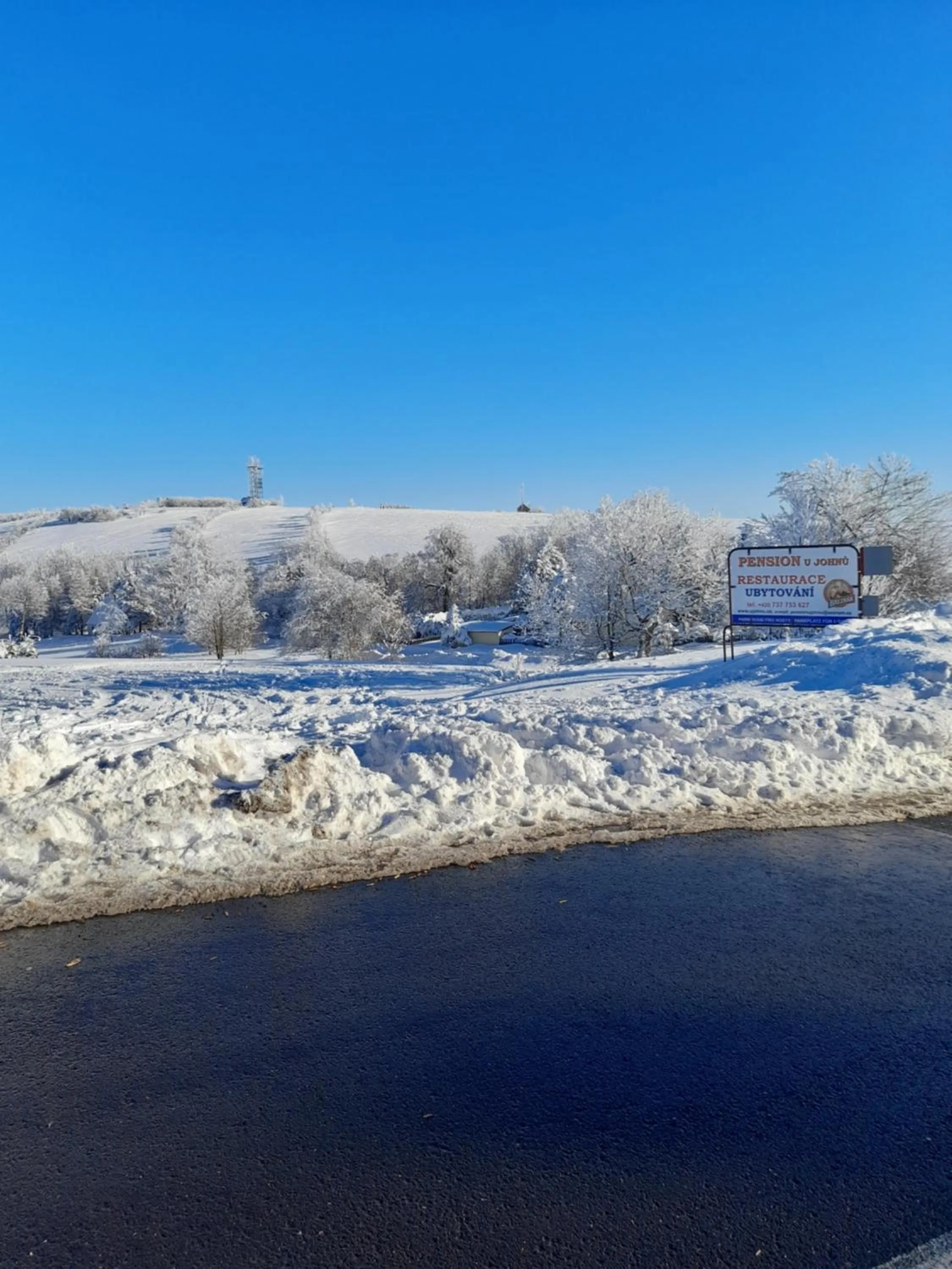 Natural landscape in Pension U Johnů