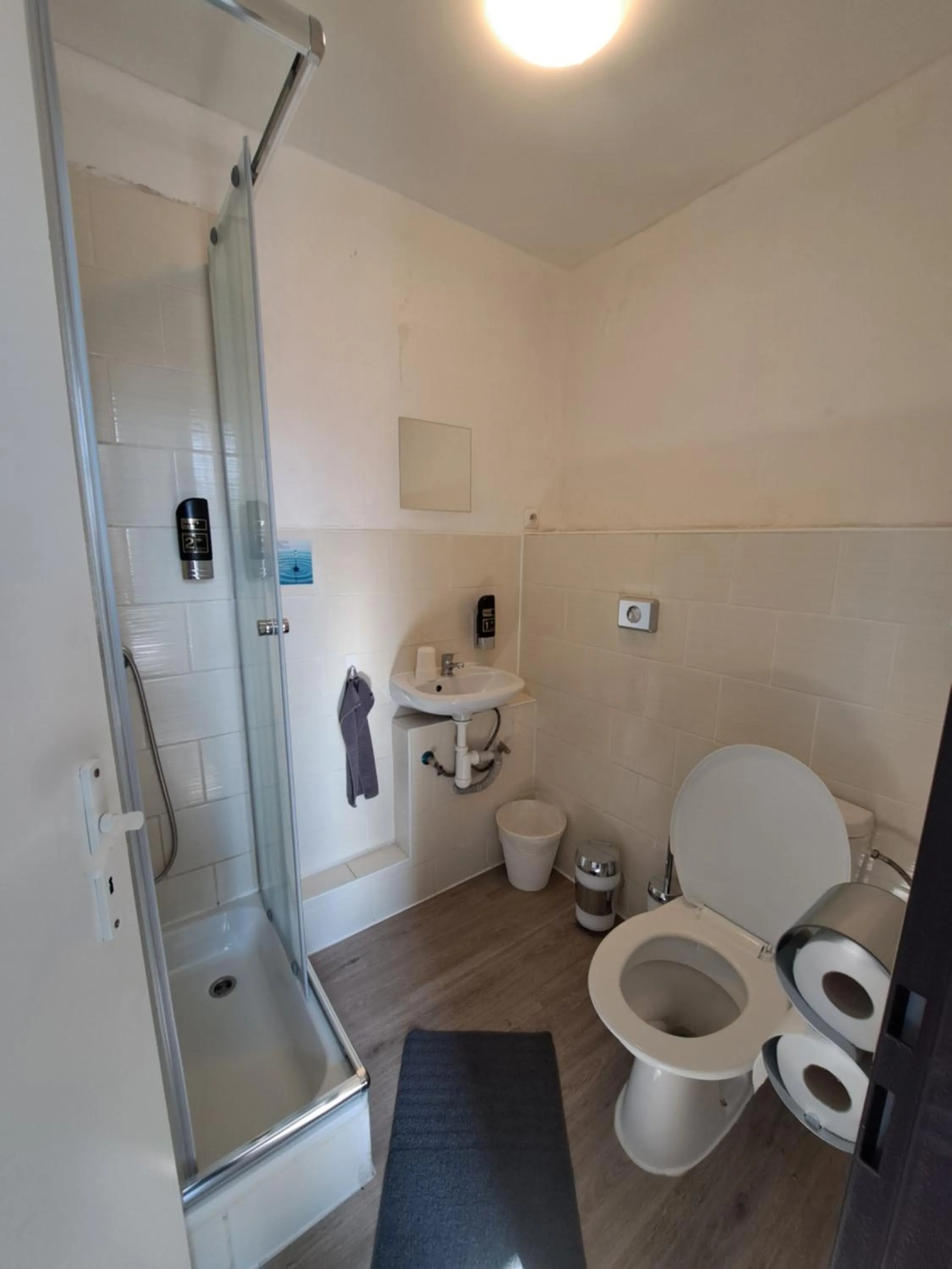 Bathroom in Pension U Johnů