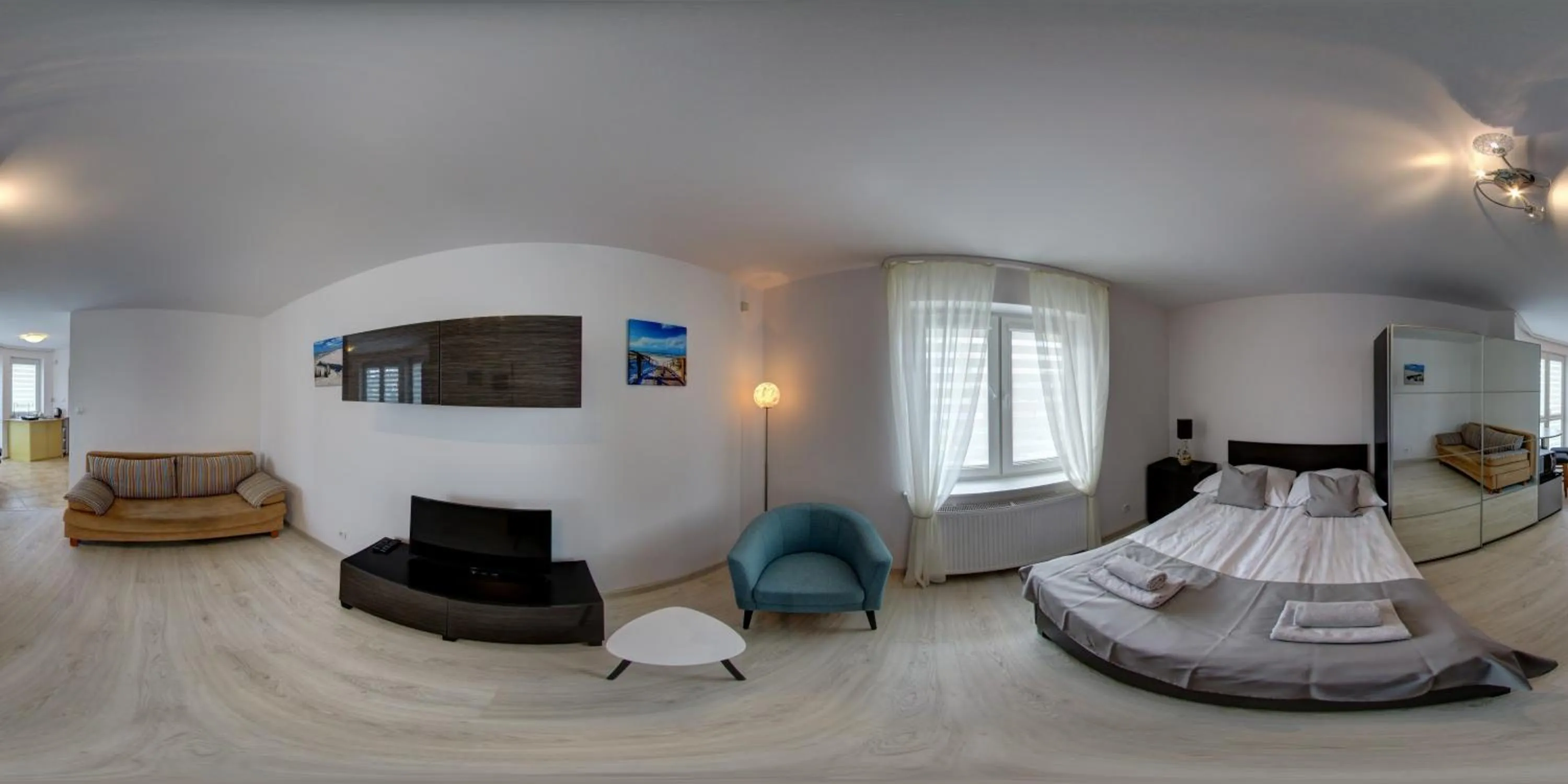 Photo of the whole room, Bed in U Kruszyny