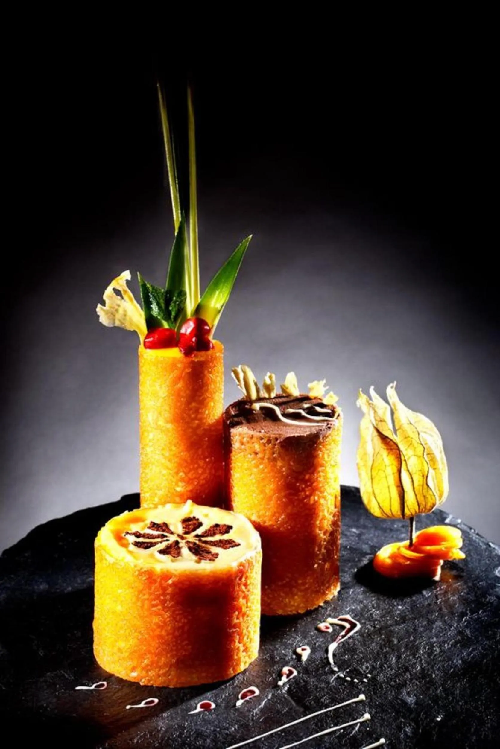 Food close-up in Romantik Hotel le Vignier