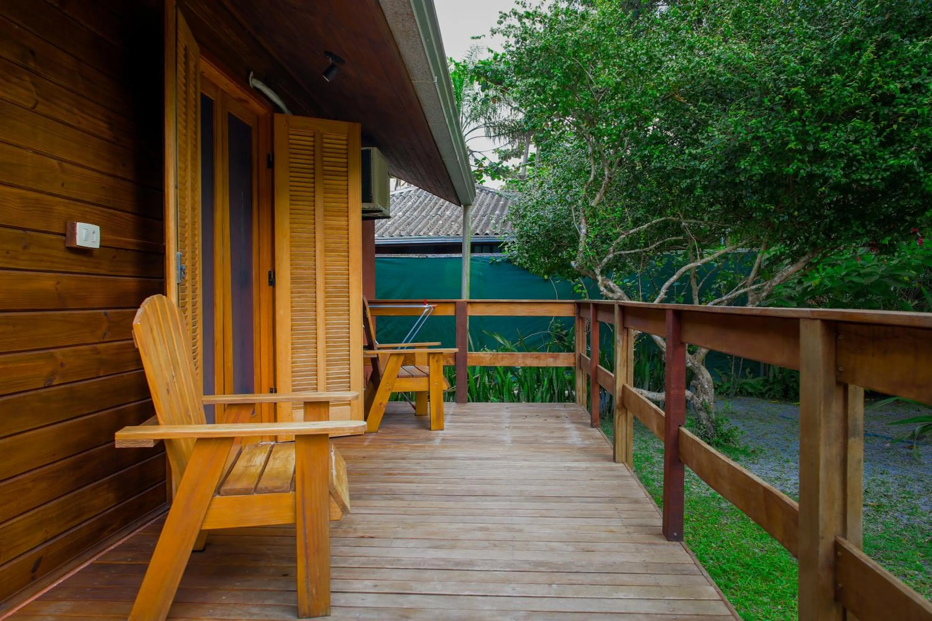 Patio in Pousada Plancton