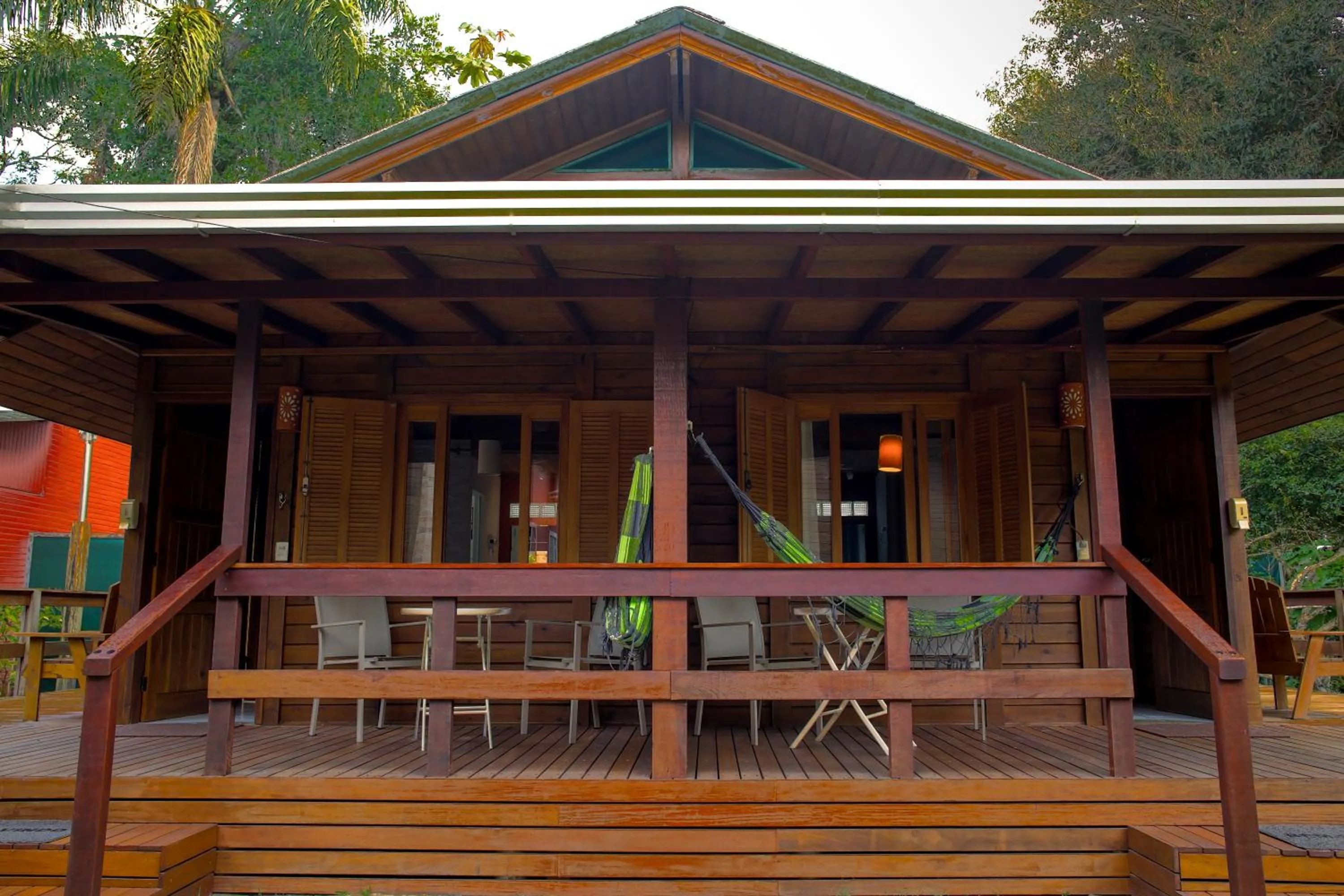 Patio in Pousada Plancton