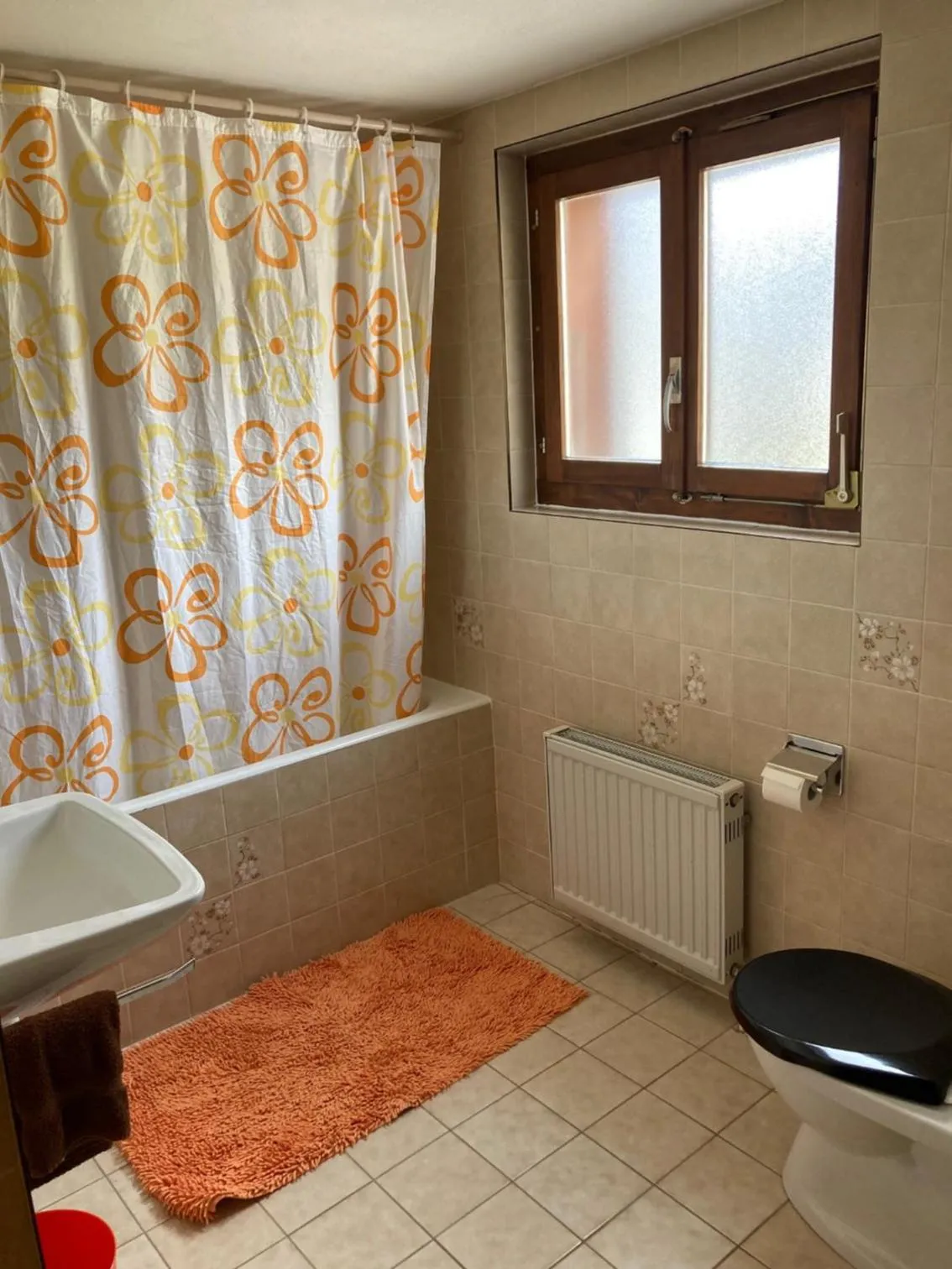 Toilet in Hôtel du Gd-St-Bernard