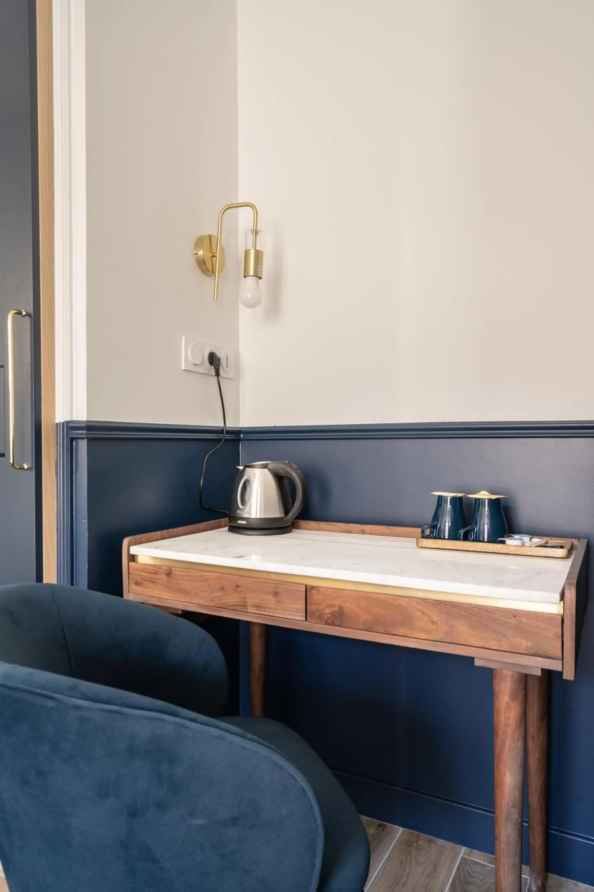 Seating area in District Nation