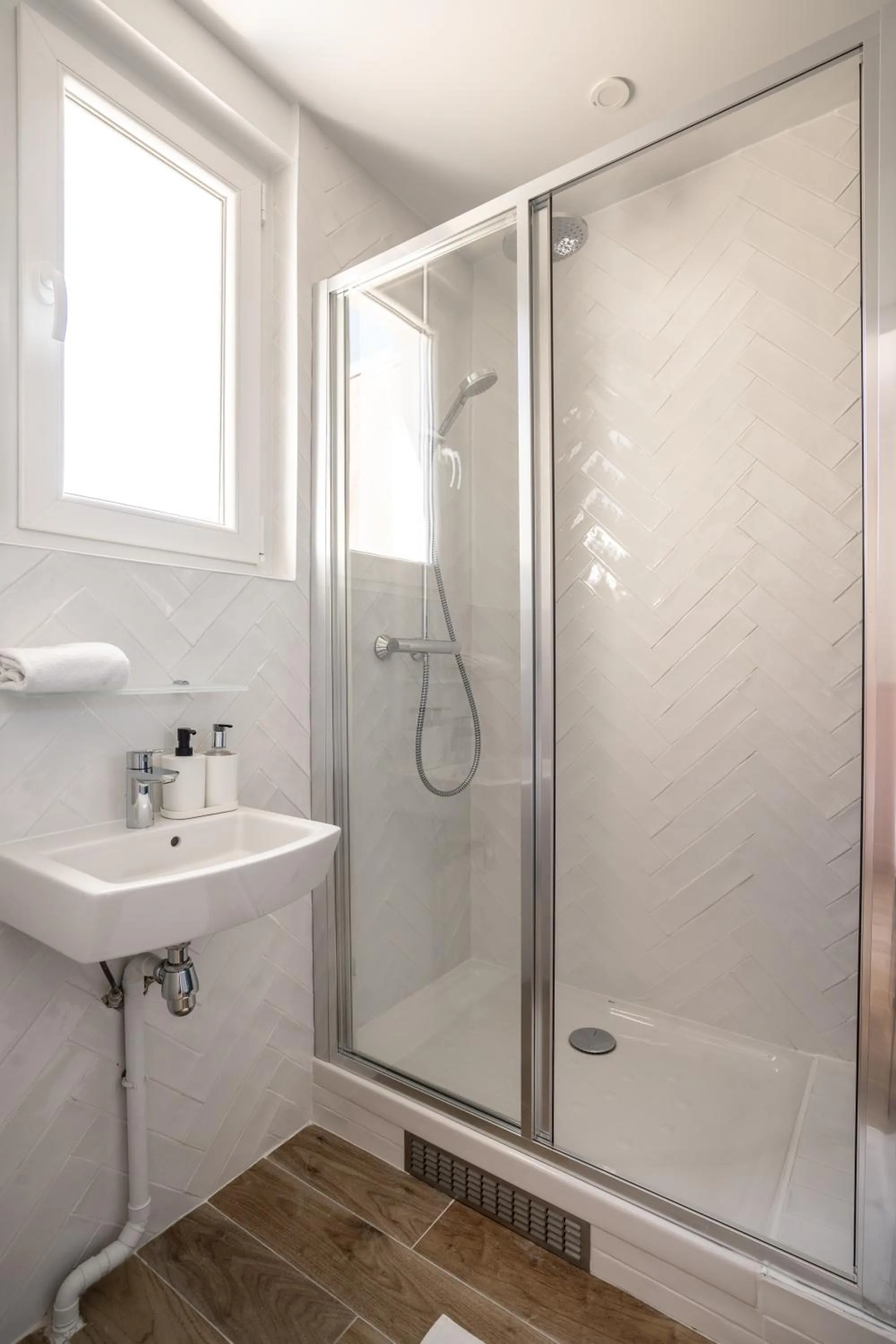 Shower in District Nation