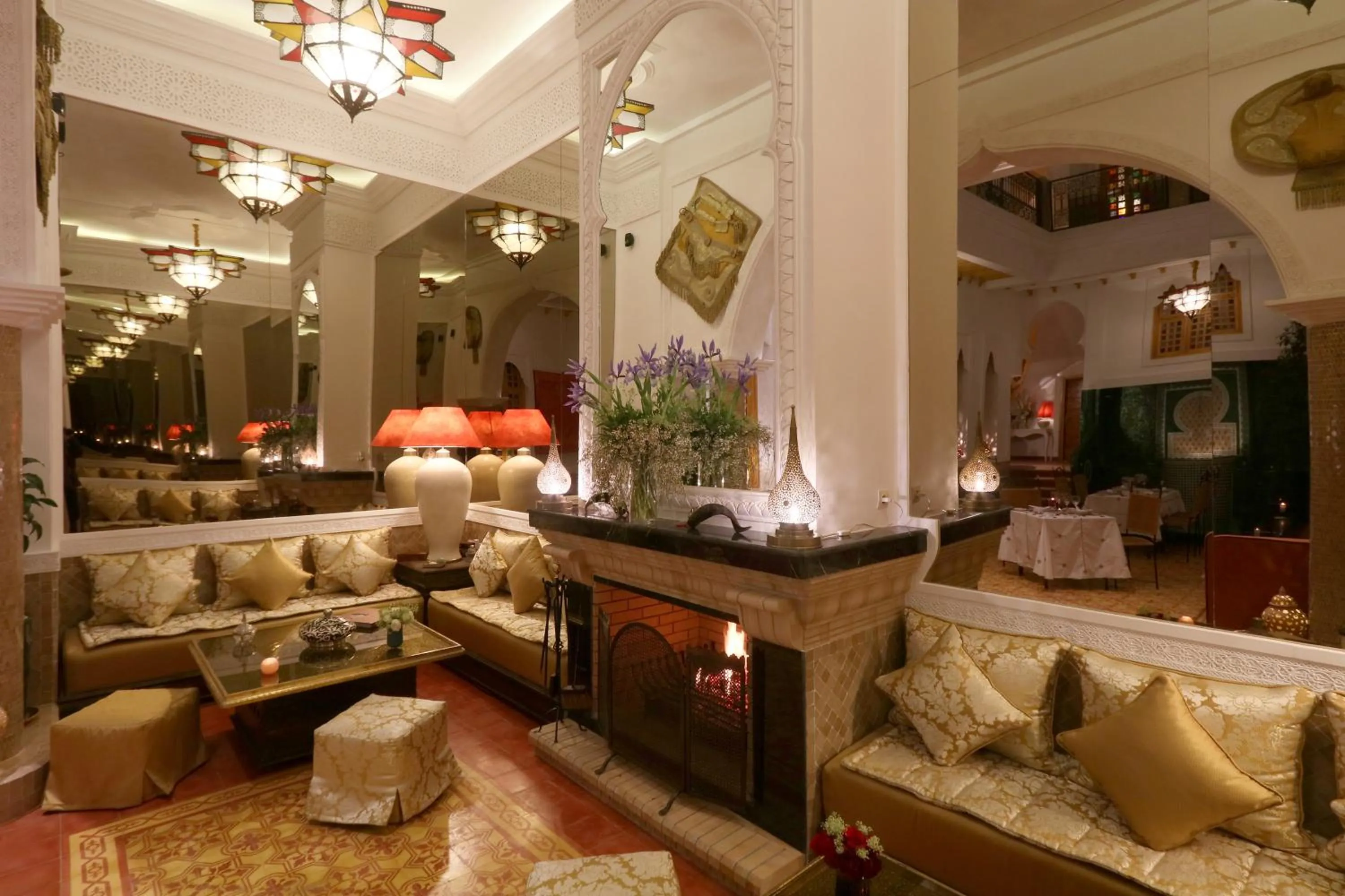 Lounge or bar in Riad Andallaspa
