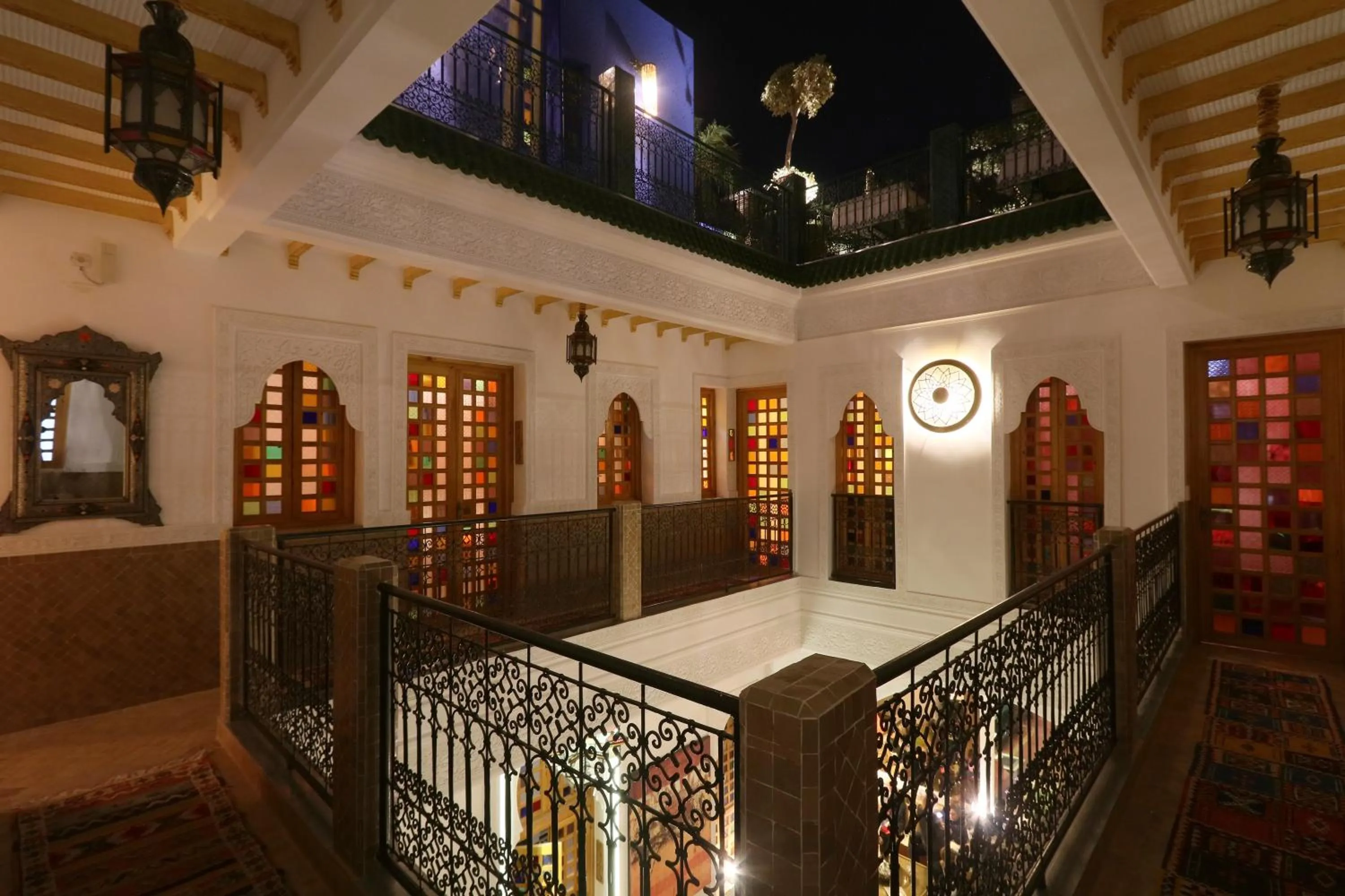 Patio in Riad Andallaspa