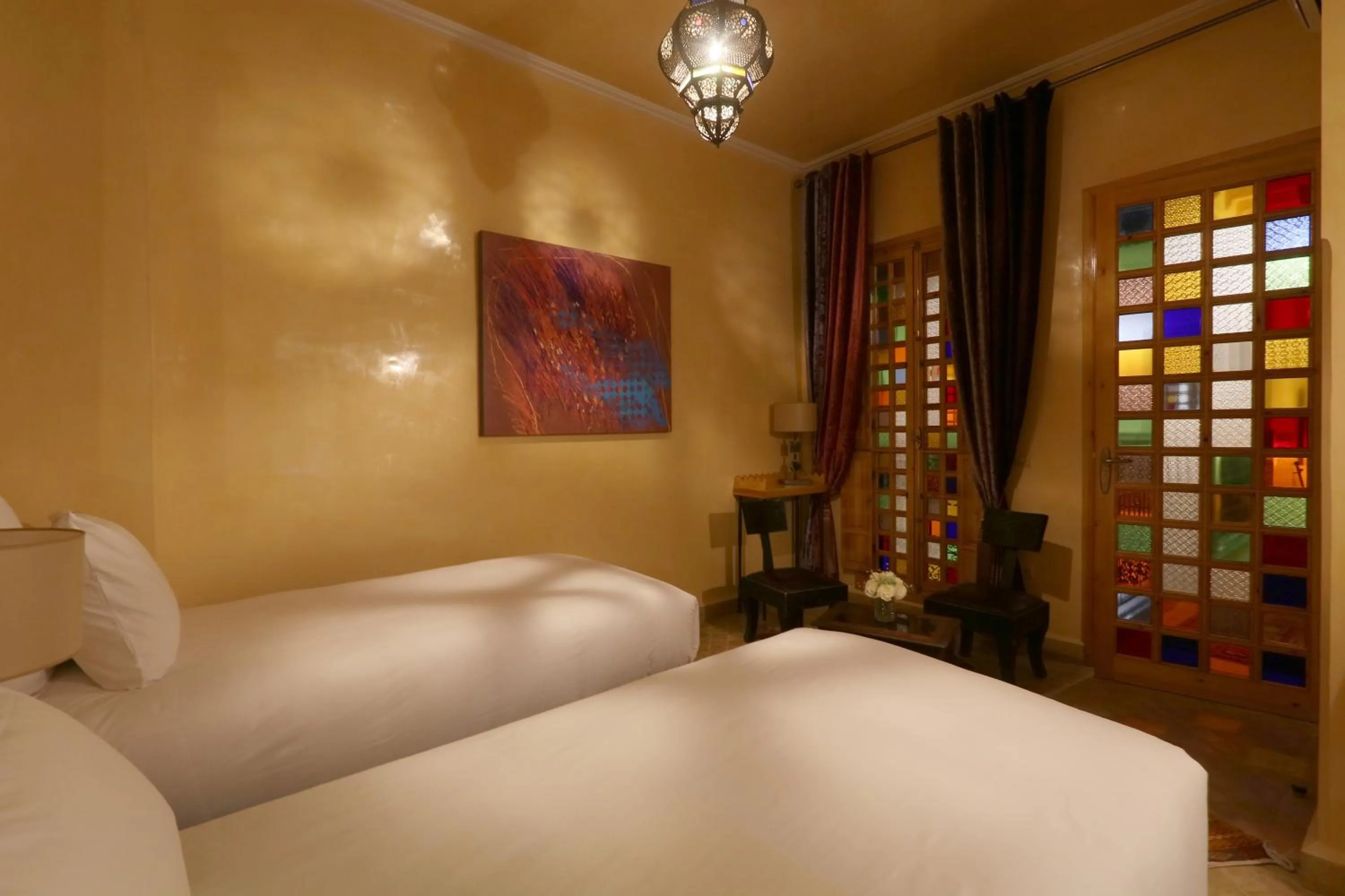 Photo of the whole room, Bed in Riad Andallaspa