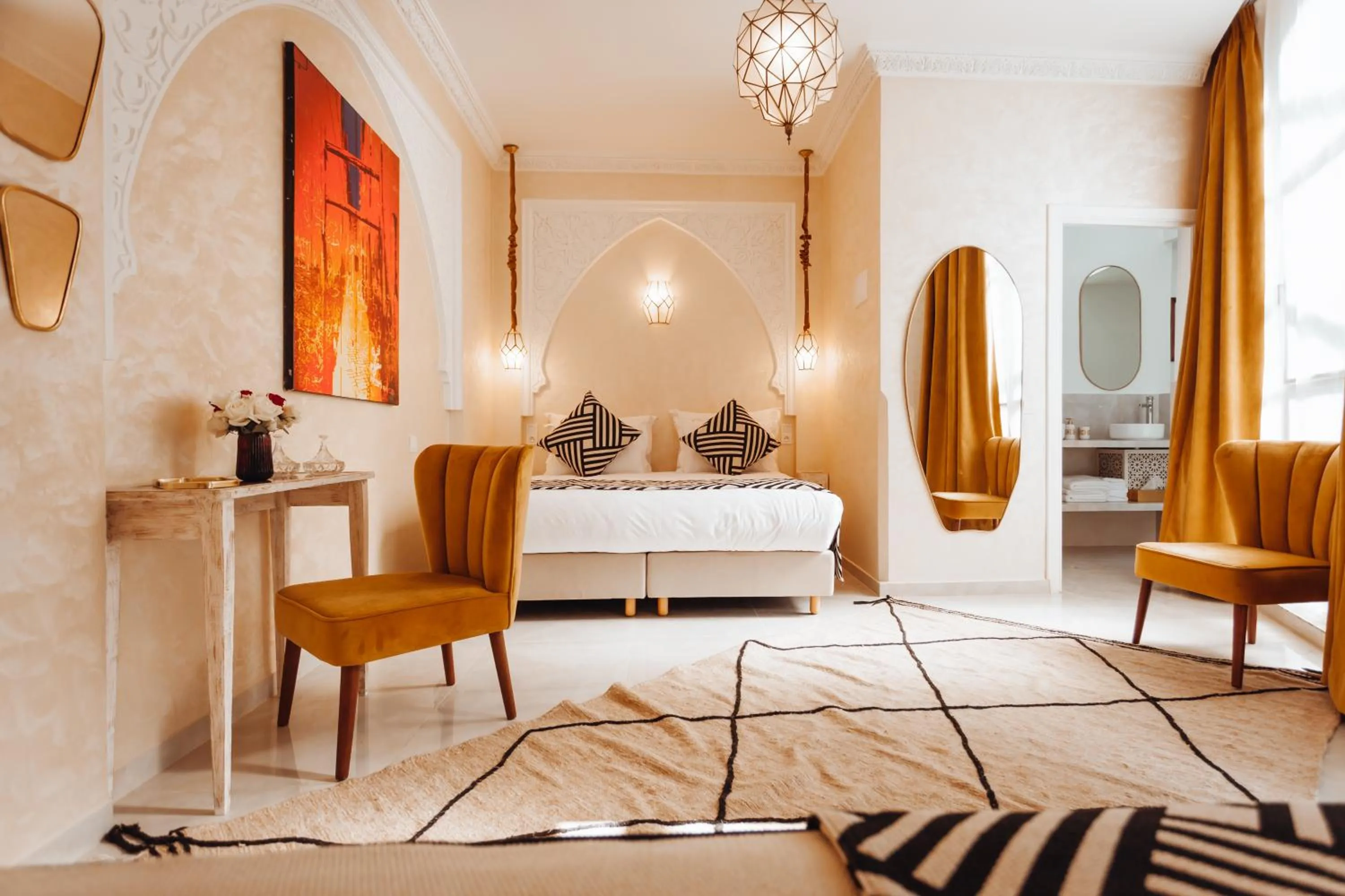 Photo of the whole room in Riad Andallaspa