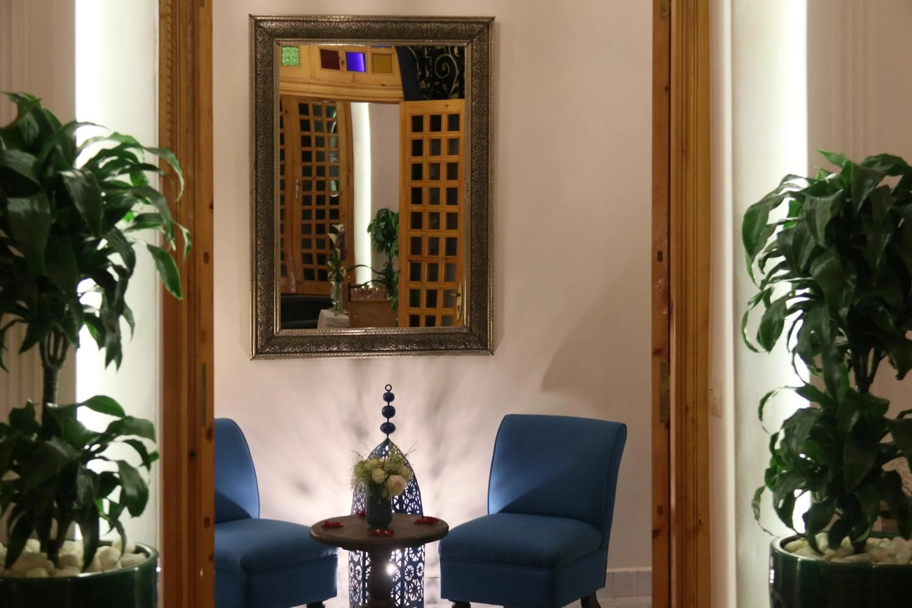 Living room in Riad Andallaspa