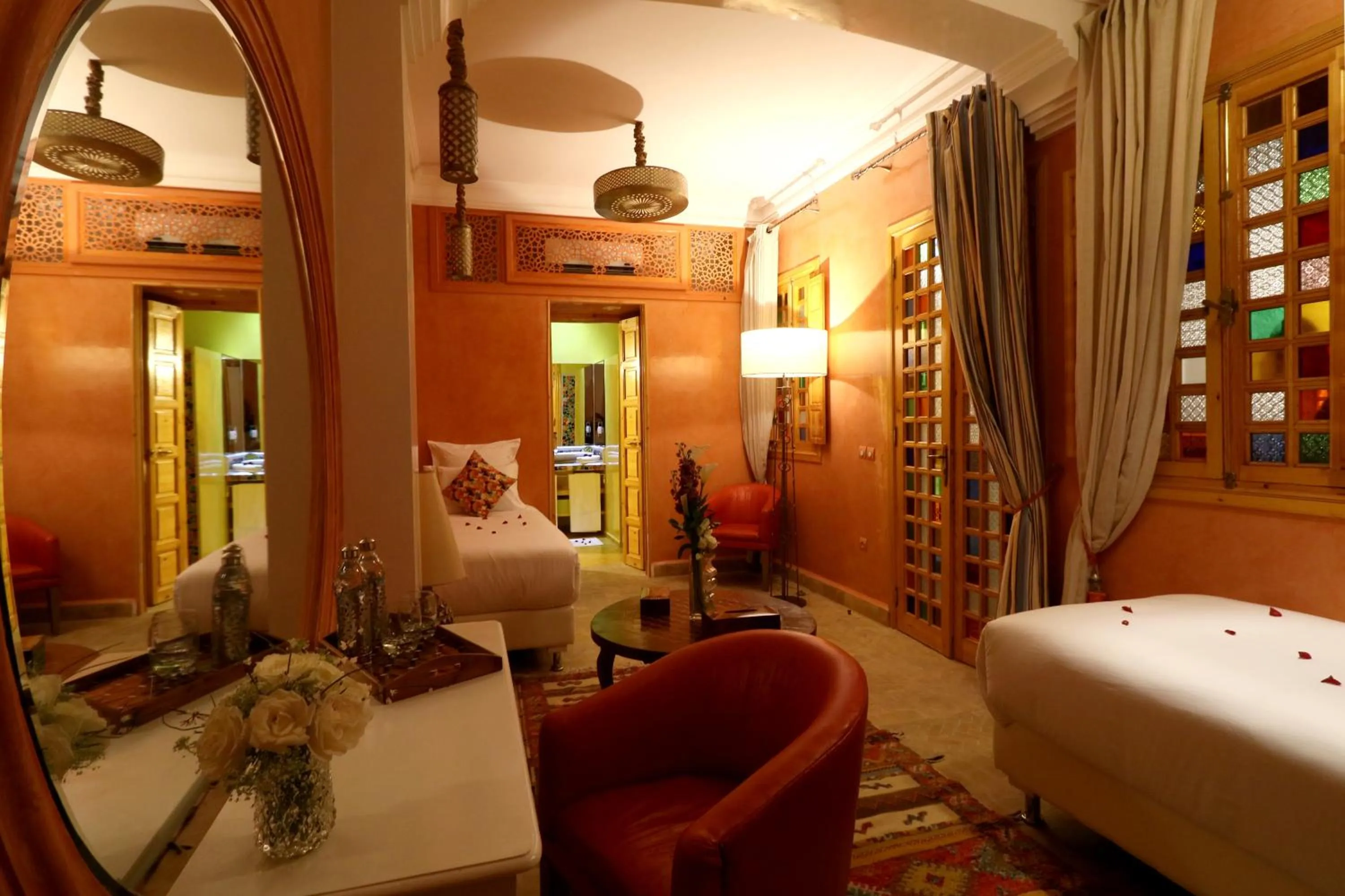 Photo of the whole room, Bed in Riad Andallaspa