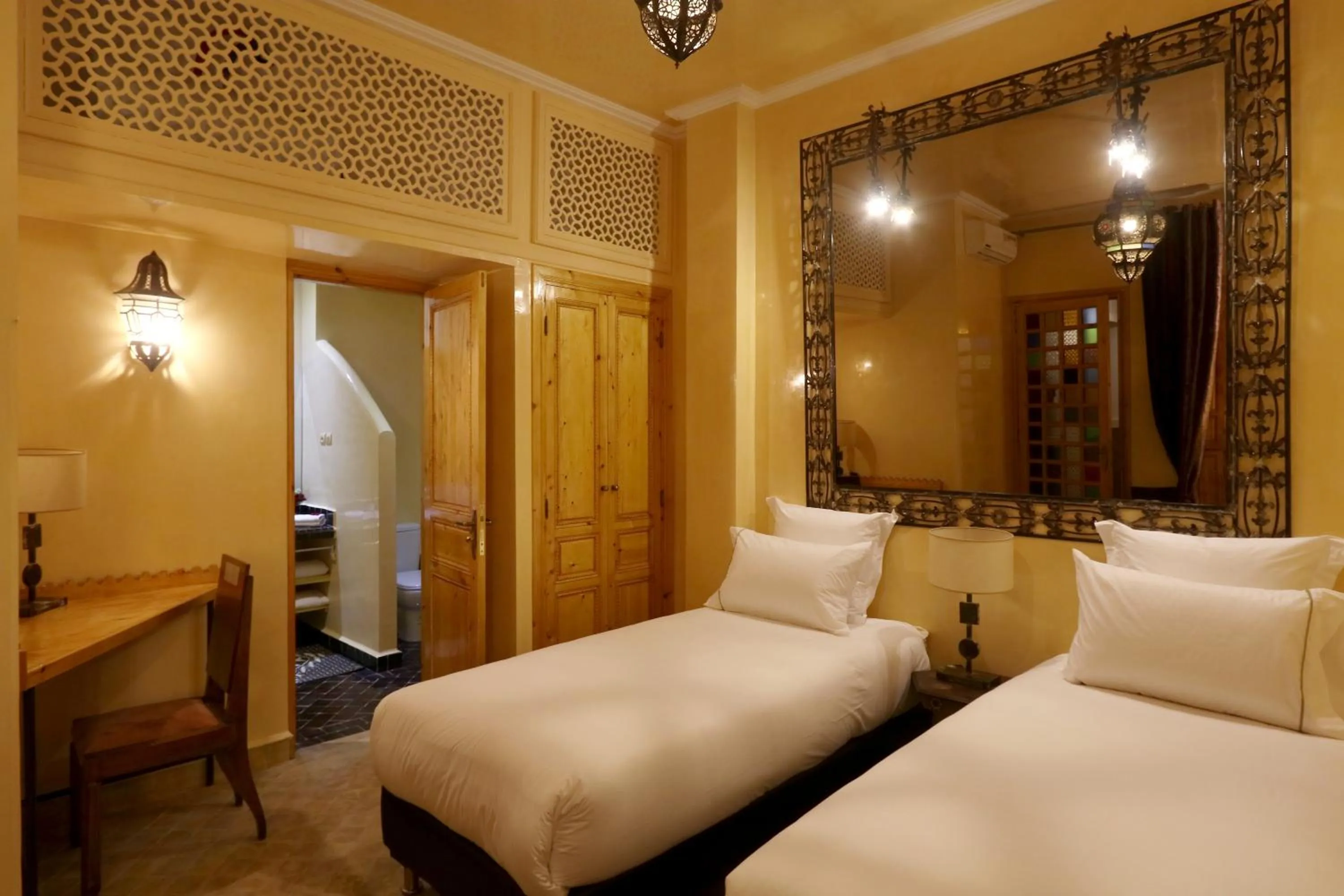 Photo of the whole room, Bed in Riad Andallaspa