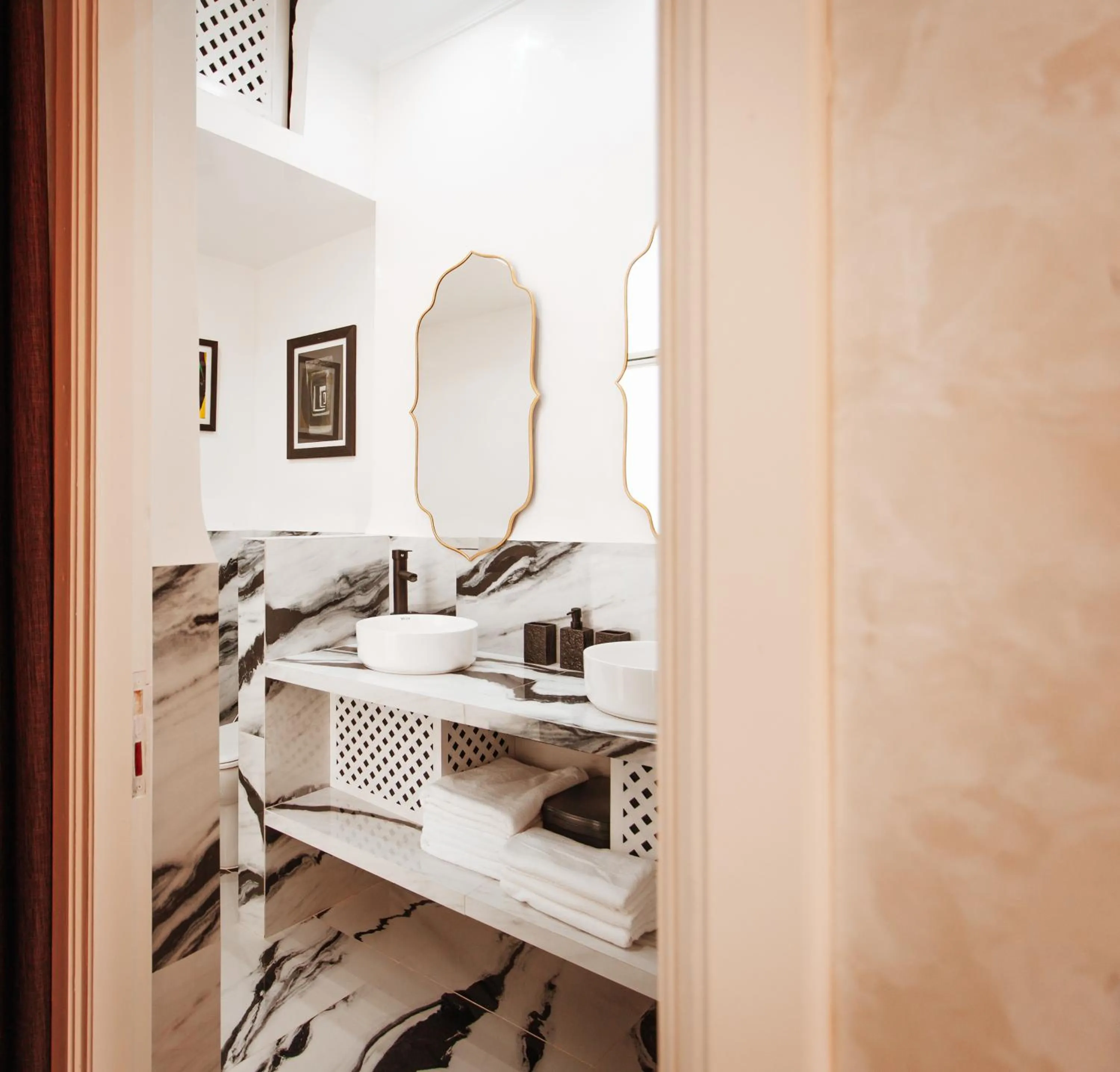 Bathroom in Riad Andallaspa