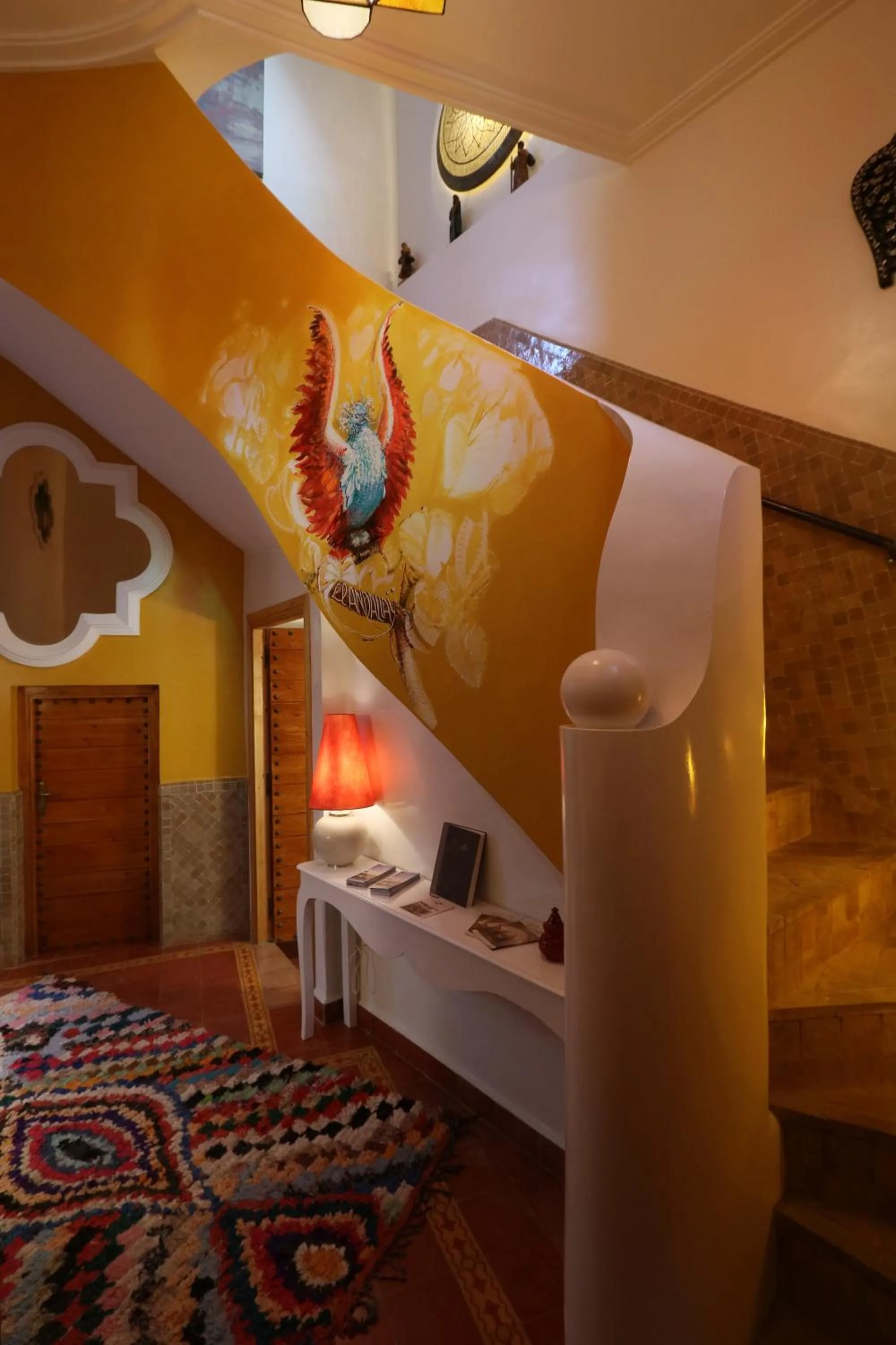 Lobby or reception, Bed in Riad Andallaspa