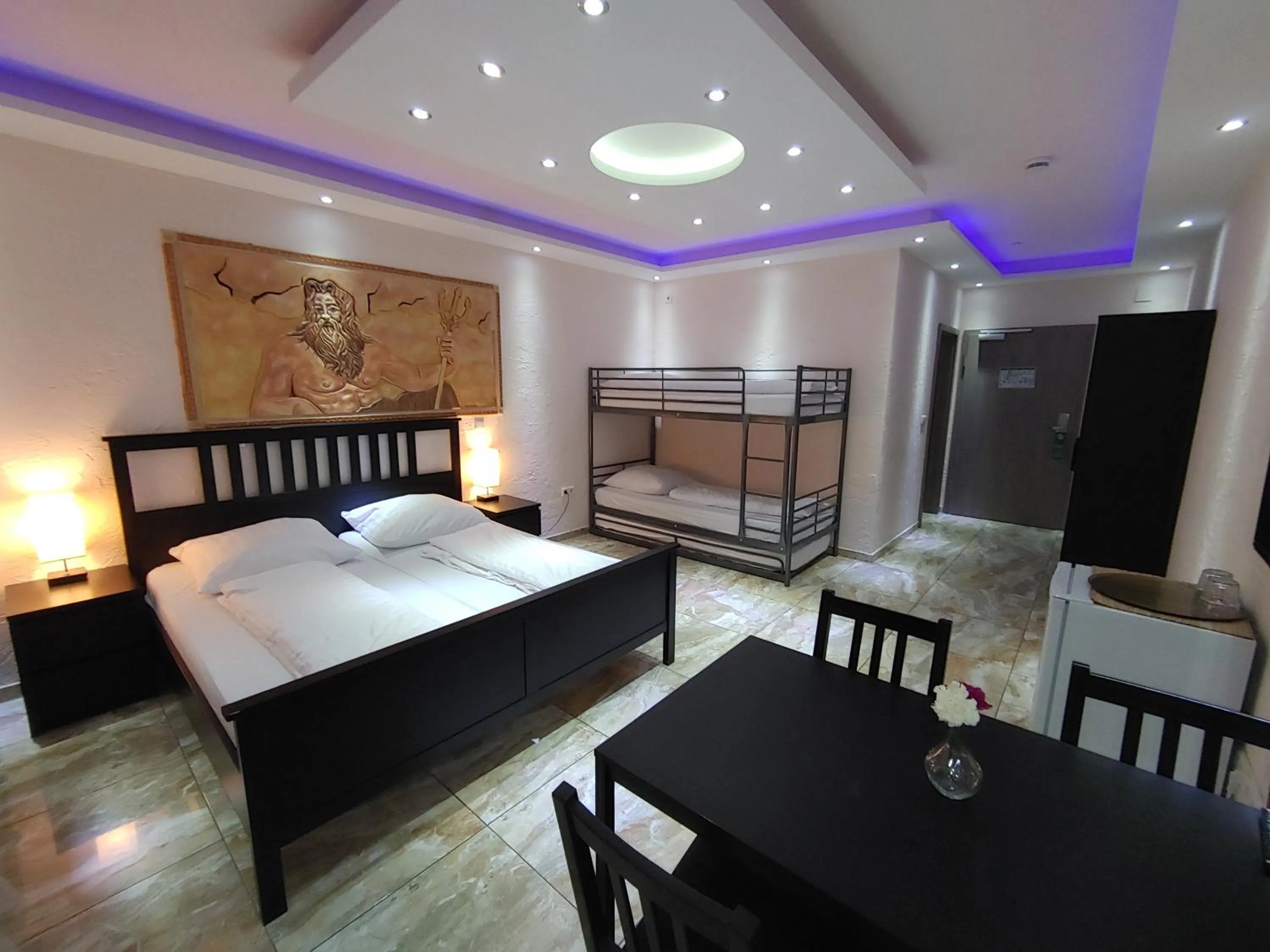 Bed in Hotel Babylon am Europa-Park