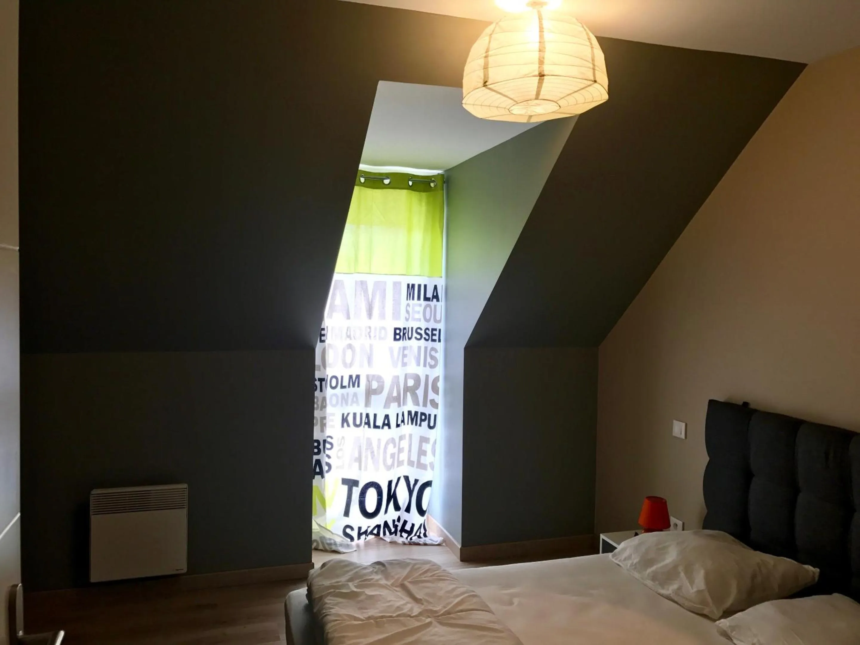 View (from property/room), Bed in Villa Cheveux d'Anges à Merlimont