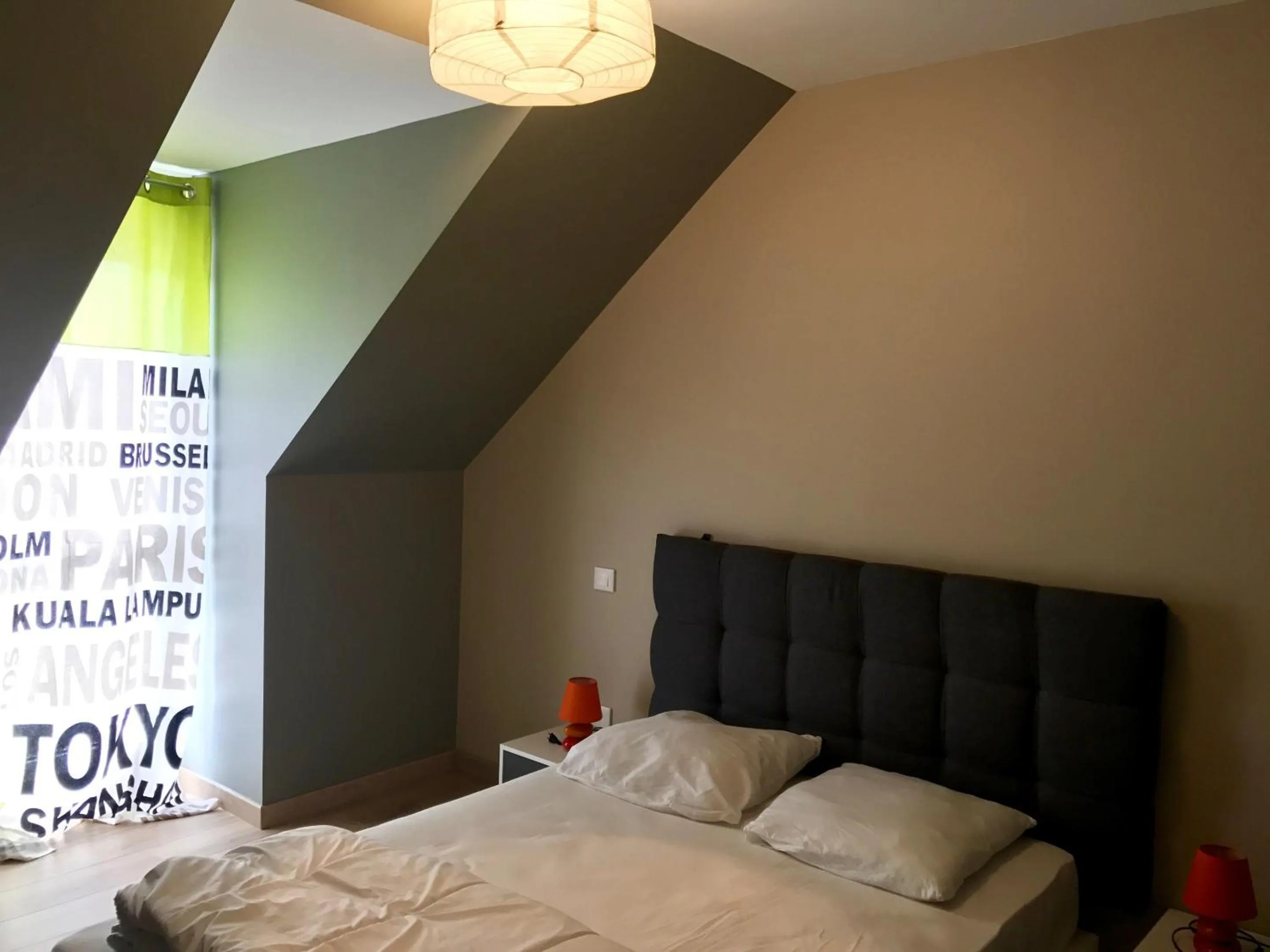 View (from property/room), Bed in Villa Cheveux d'Anges à Merlimont