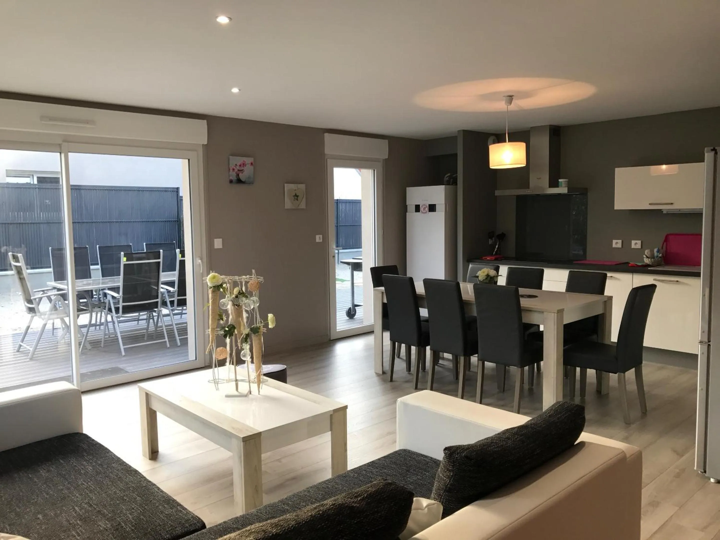 Living room in Villa Cheveux d'Anges à Merlimont