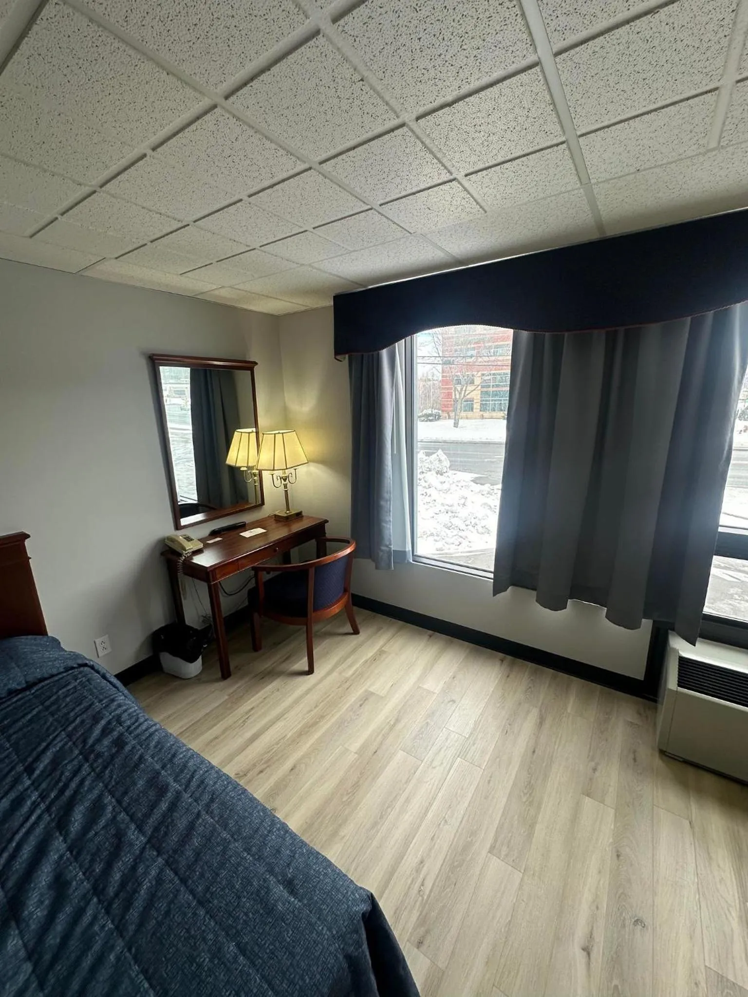 Bed in Hôtel Motel Le Voyageur