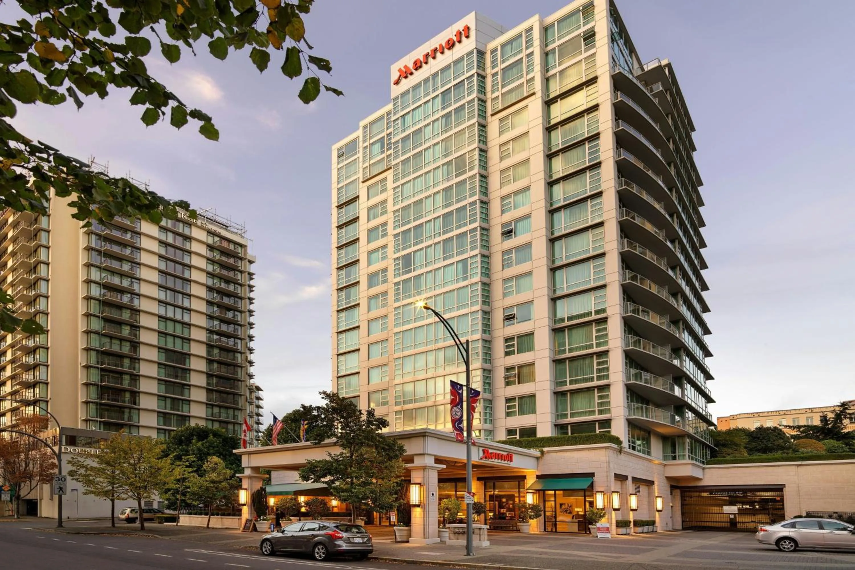 Property building in Victoria Marriott Inner Harbour
