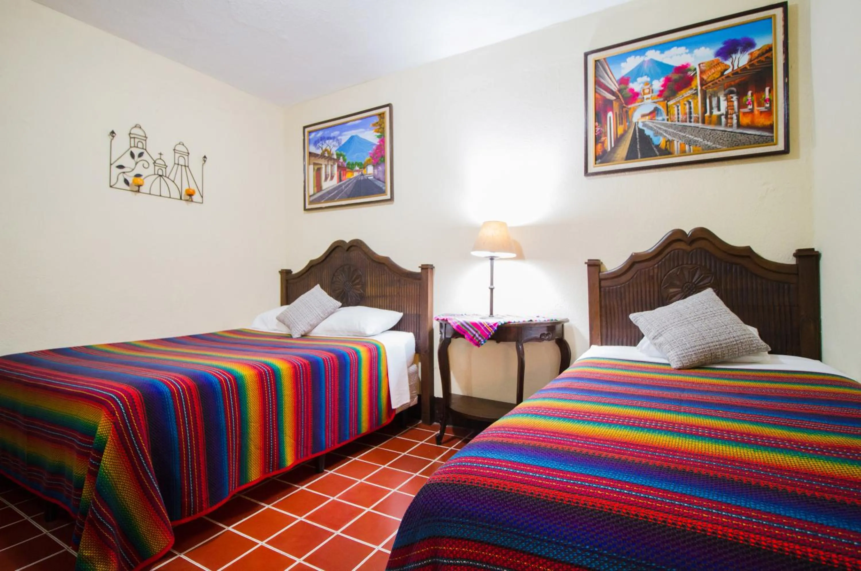 Bed in Posada Doña Luisa